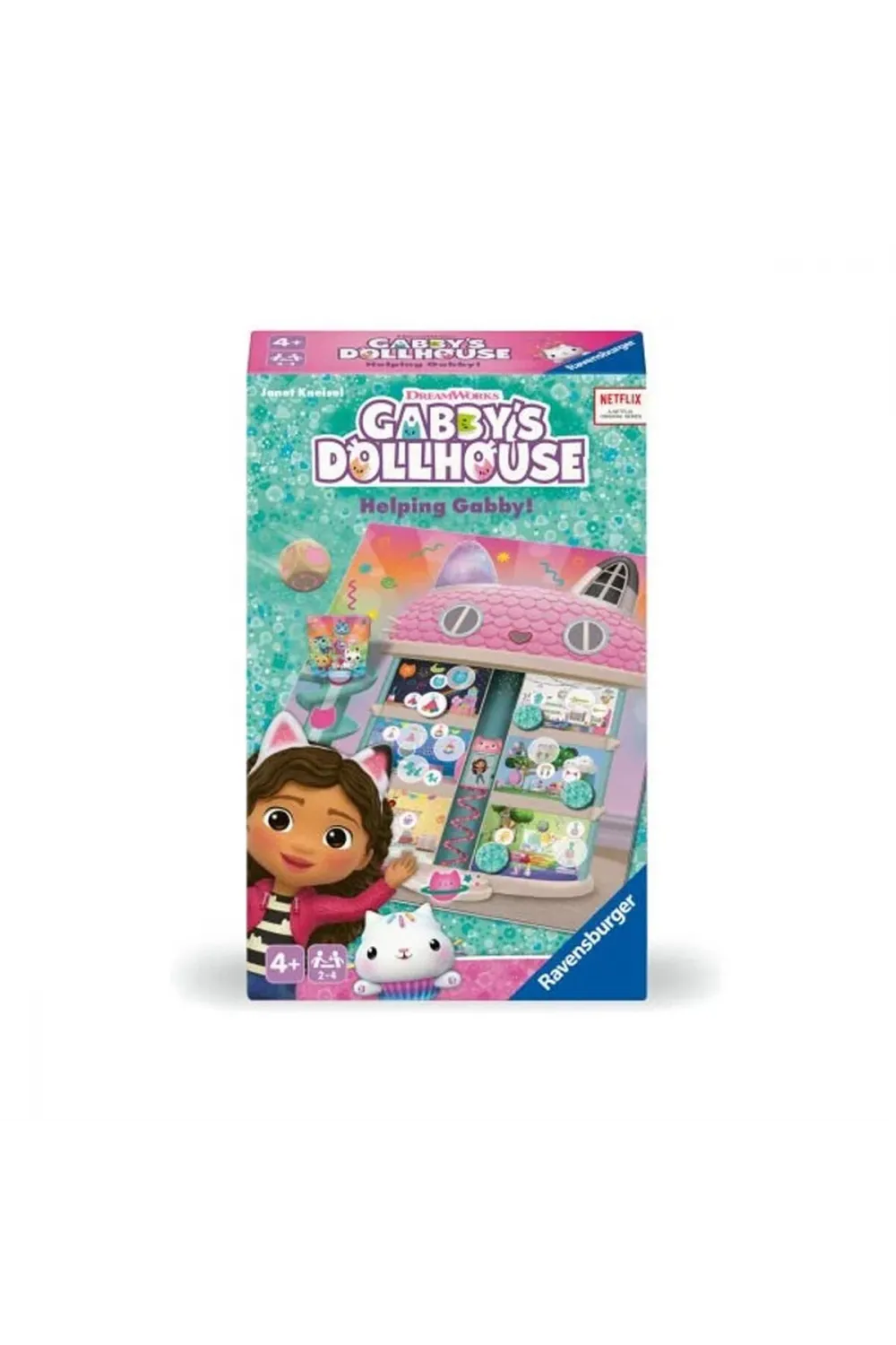 248100 Ravensburger - Gabbys Dollhouse - Seyahat Boy Kutu Oyunu