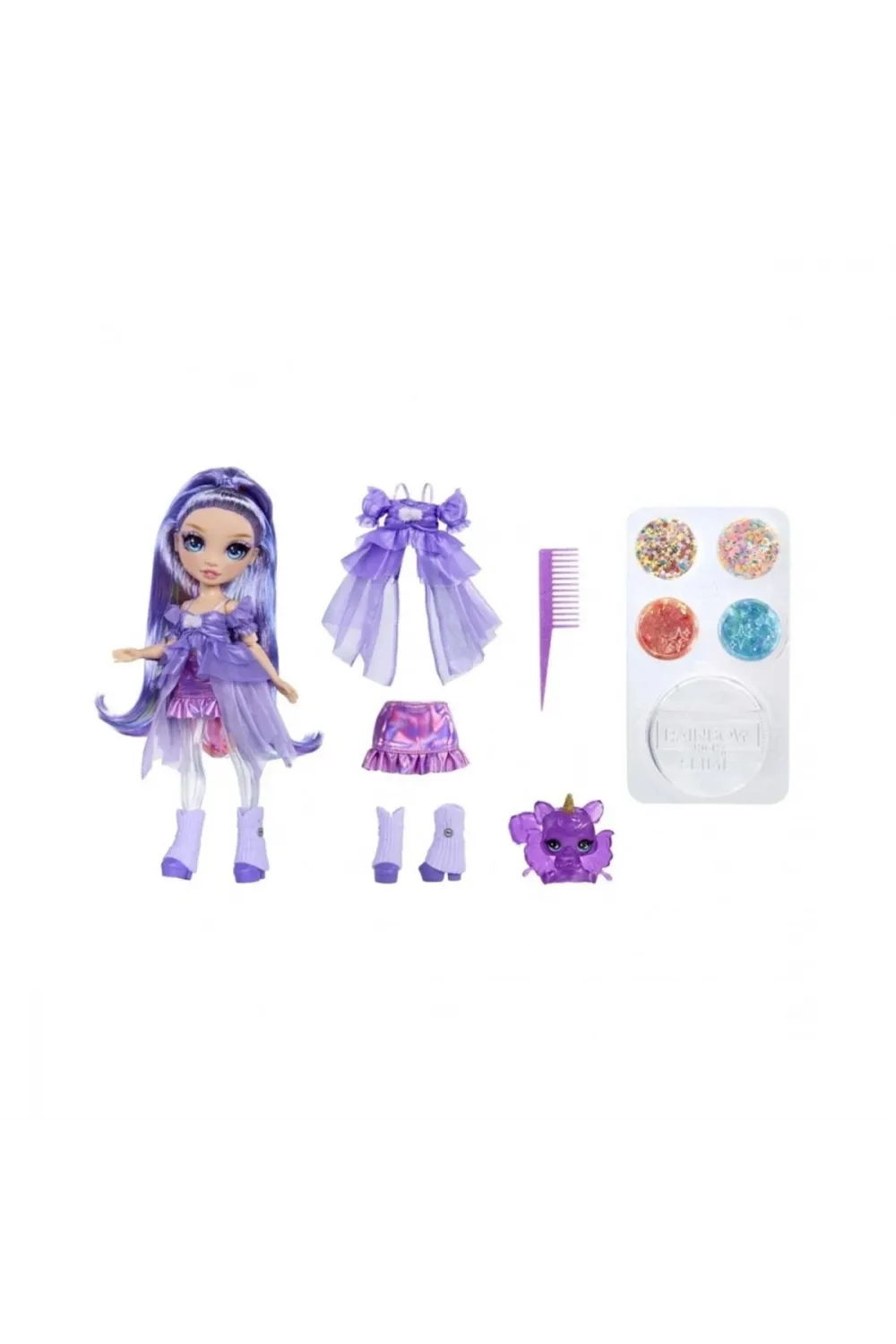 122395 Rainbow High Rainbow Parıltılar ve Slime Bebek / Asorti +4 yaş