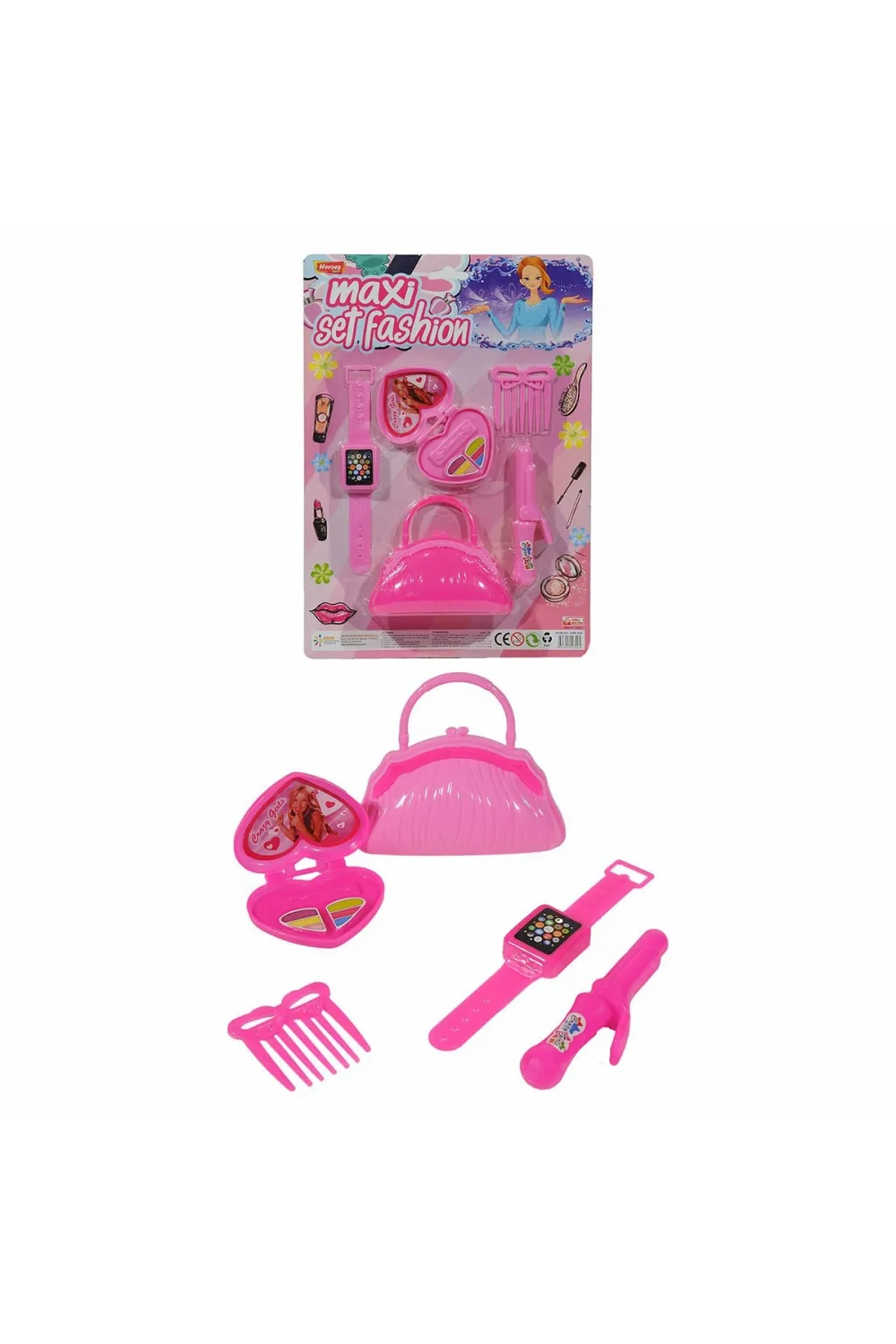 ERN-829 HEROES TOYS GÜZELLİK SETİ KARTELA