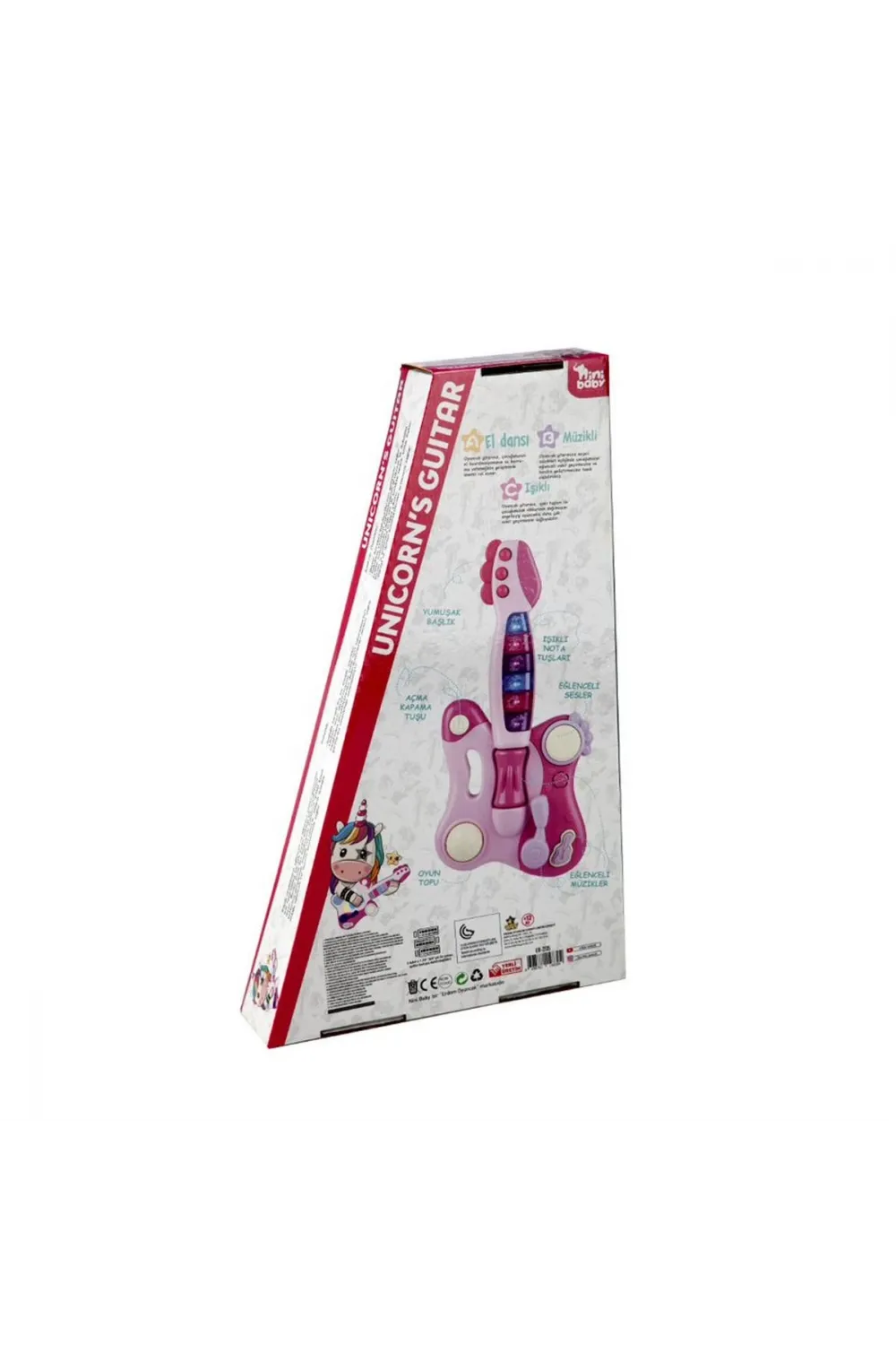 ER-205 NİNİ BABY GİTAR UNİCORN IŞIKLI SESLİ MÜZİKLİ