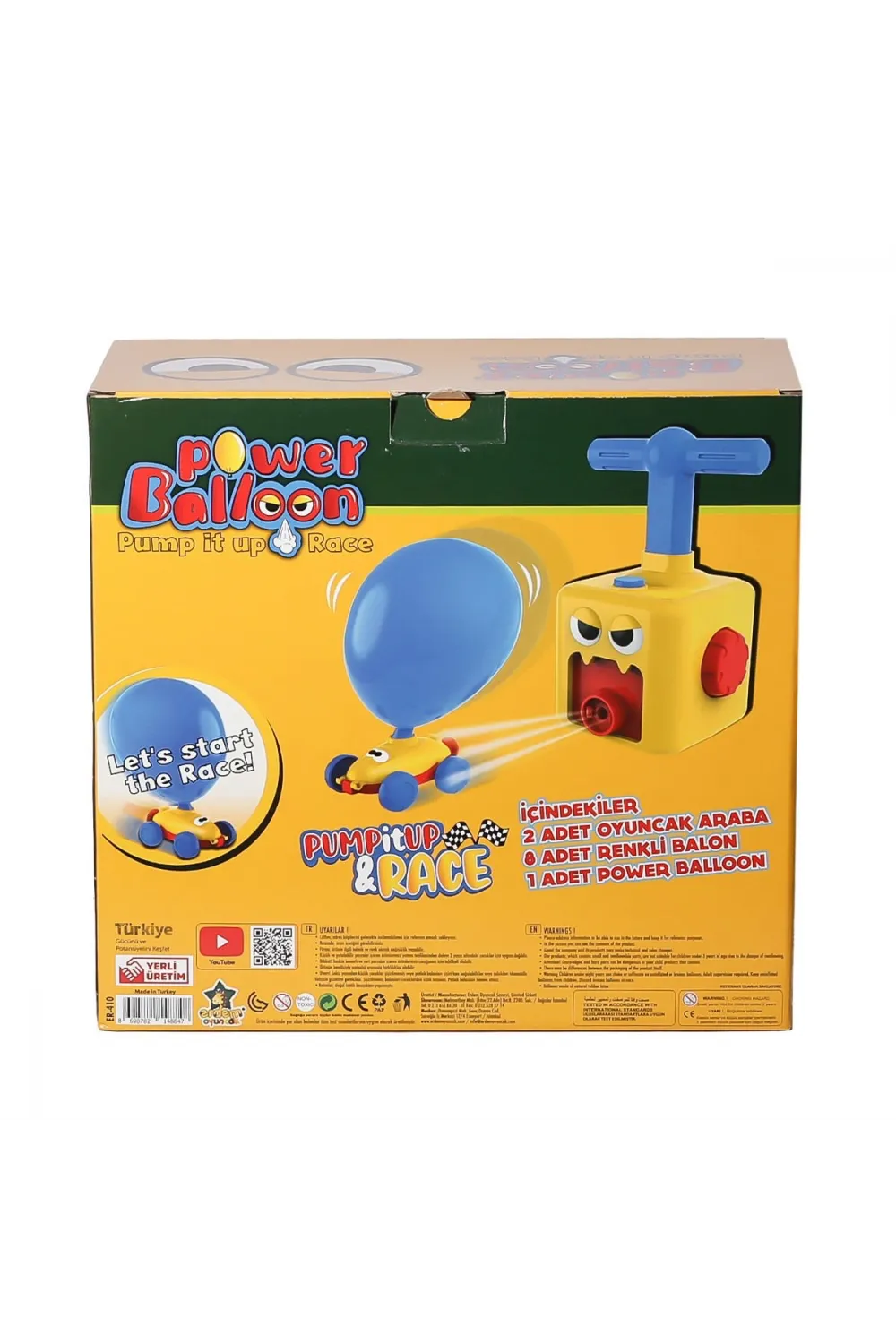 ER-410 POWER BALLOON BALON ARABA 12Lİ