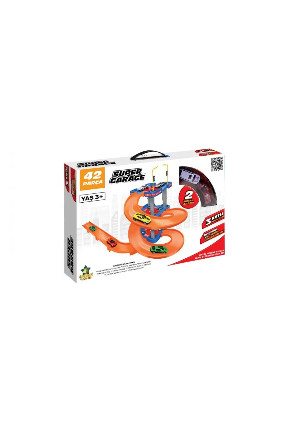 ER-201 SÜPER GARAGE OTOPARK SET