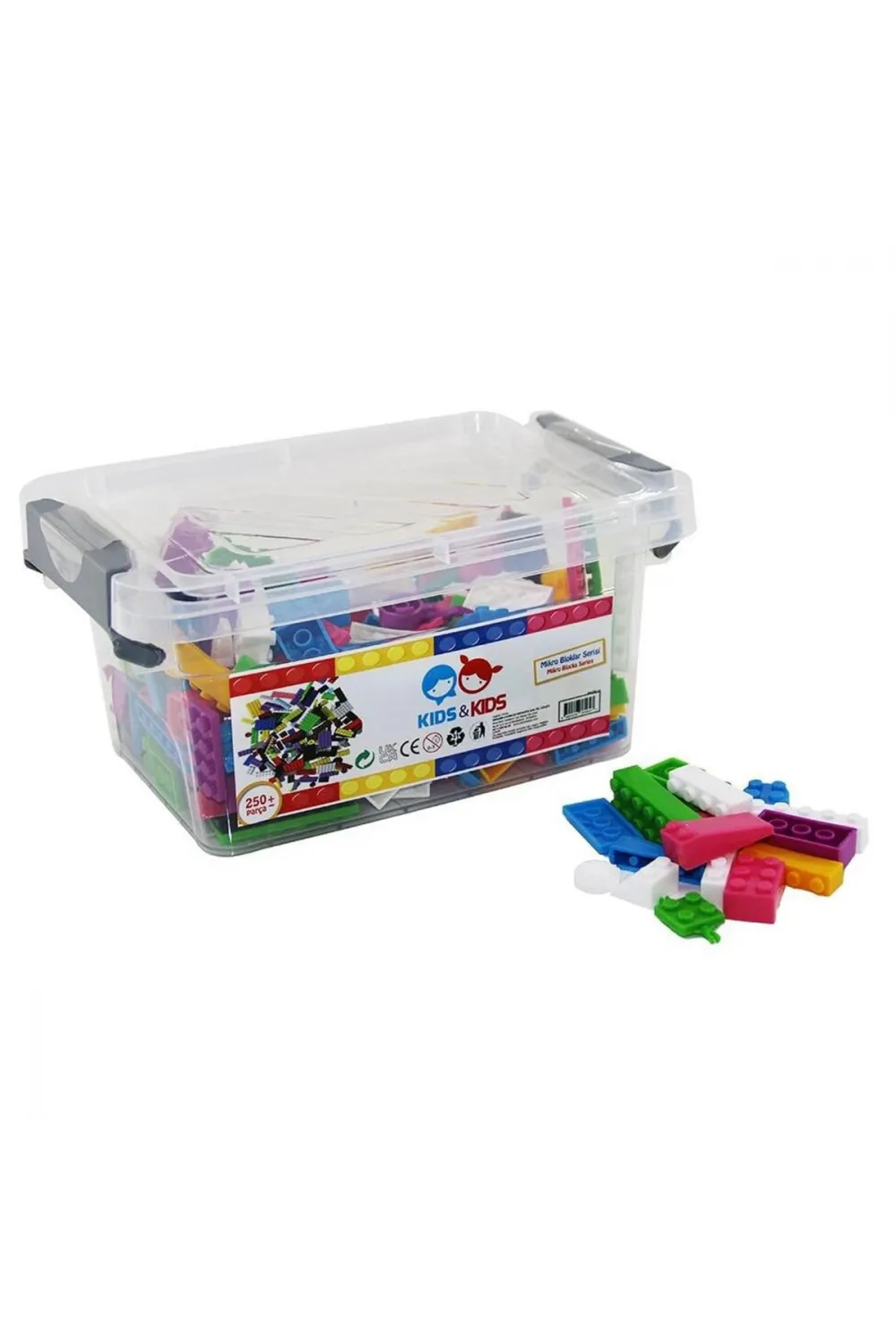 STR-112 KİDS KİDS 250 PARÇA MİKROBLOKLAR KOLİ 25 PK