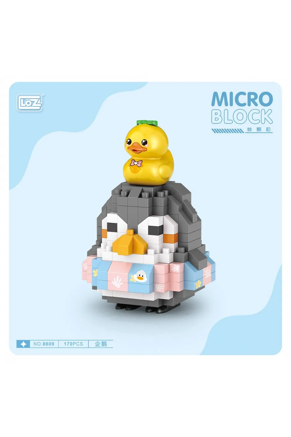 LZ8609 LOZ Penguen Blok Seti Mini Poşet -Vagon life