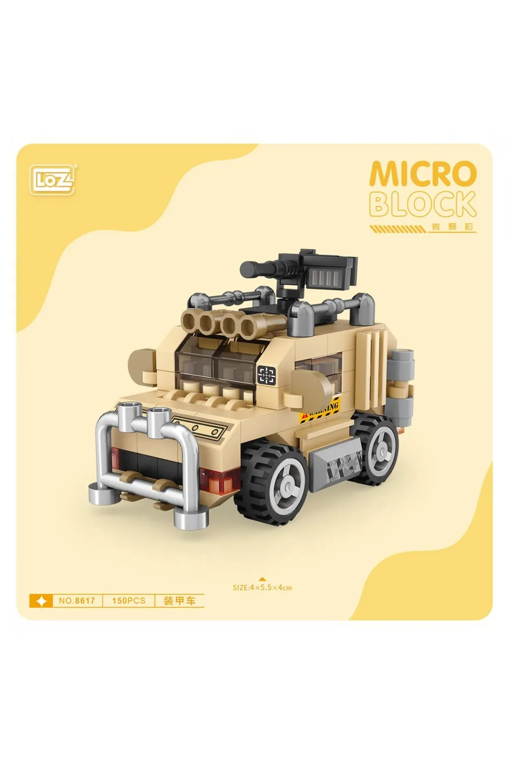 LZ8617 LOZ Tank Blok Seti Mini Poşet- Vagon life