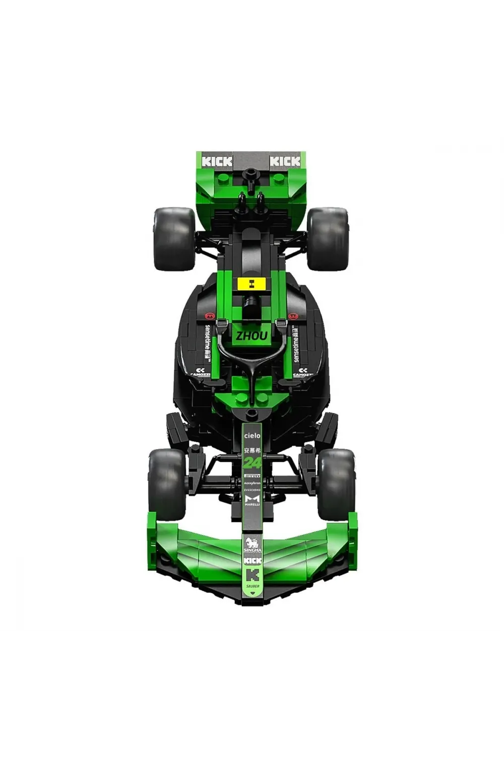 C55032W CADA SAUBER F1 FORMULA ARACI 314 PARÇA BLOCK OYUNCAK