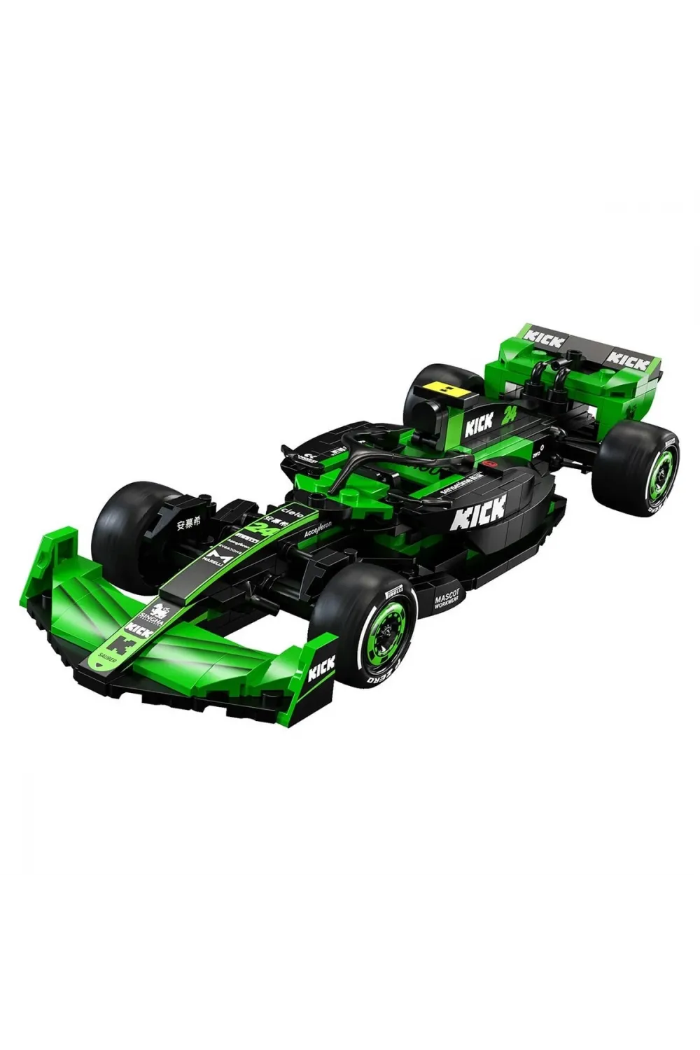 C55032W CADA SAUBER F1 FORMULA ARACI 314 PARÇA BLOCK OYUNCAK