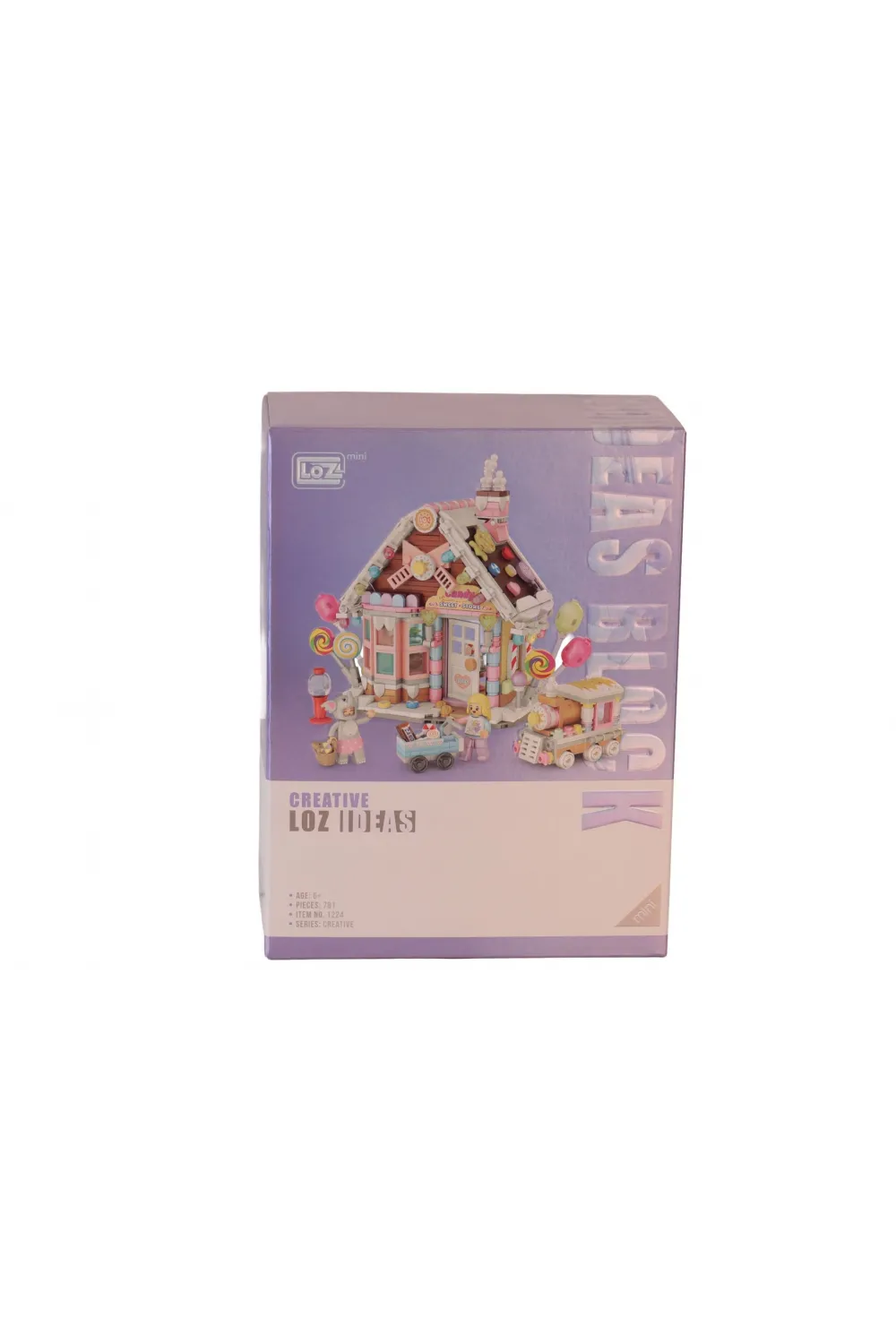 LZ-1224 LOZ ŞEKER EVİ 781 PARÇA BLOCK OYUNCAK