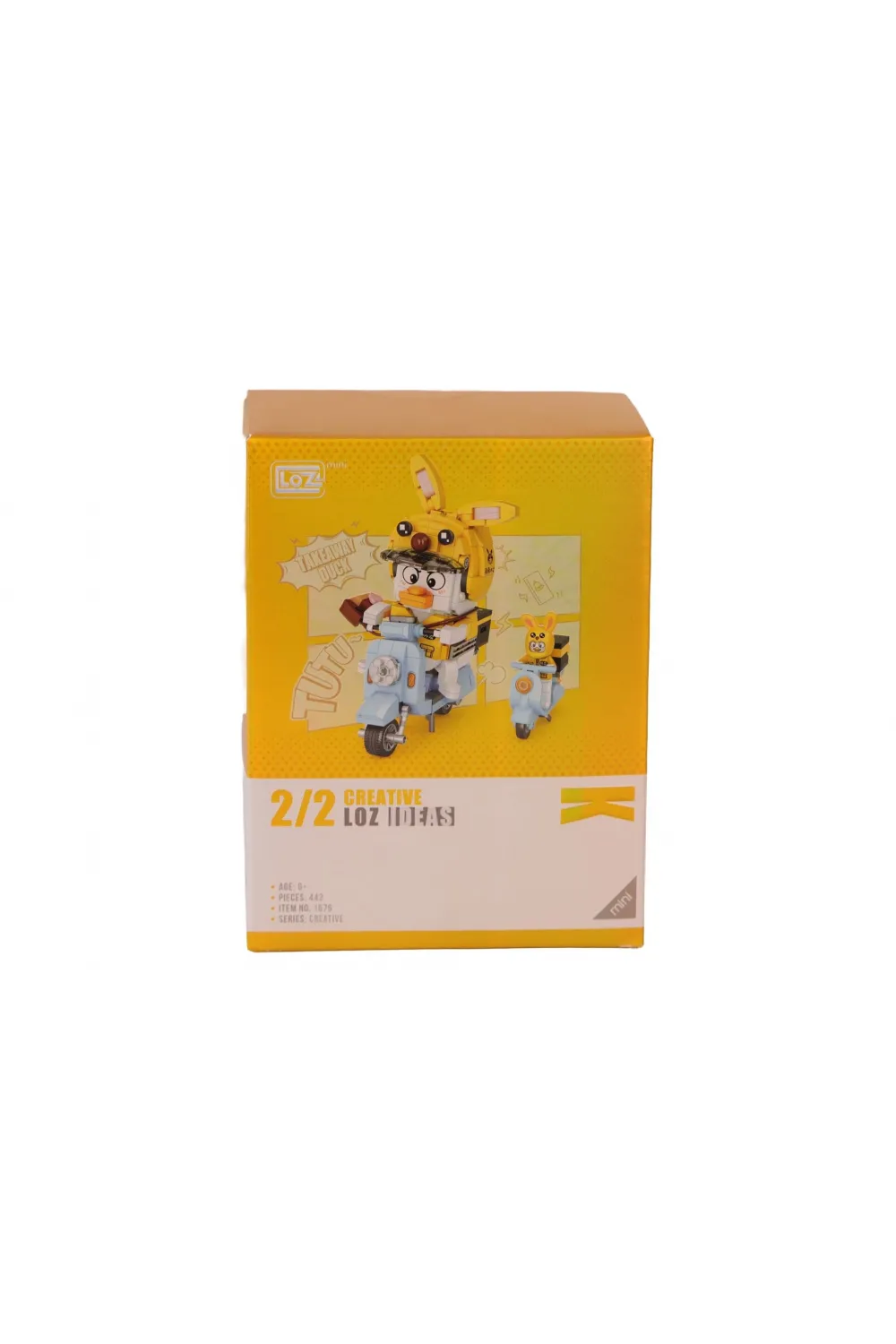 LZ-1676 LOZ KURYE ÖRDEK 443 PARÇA BLOCK OYUNCAK