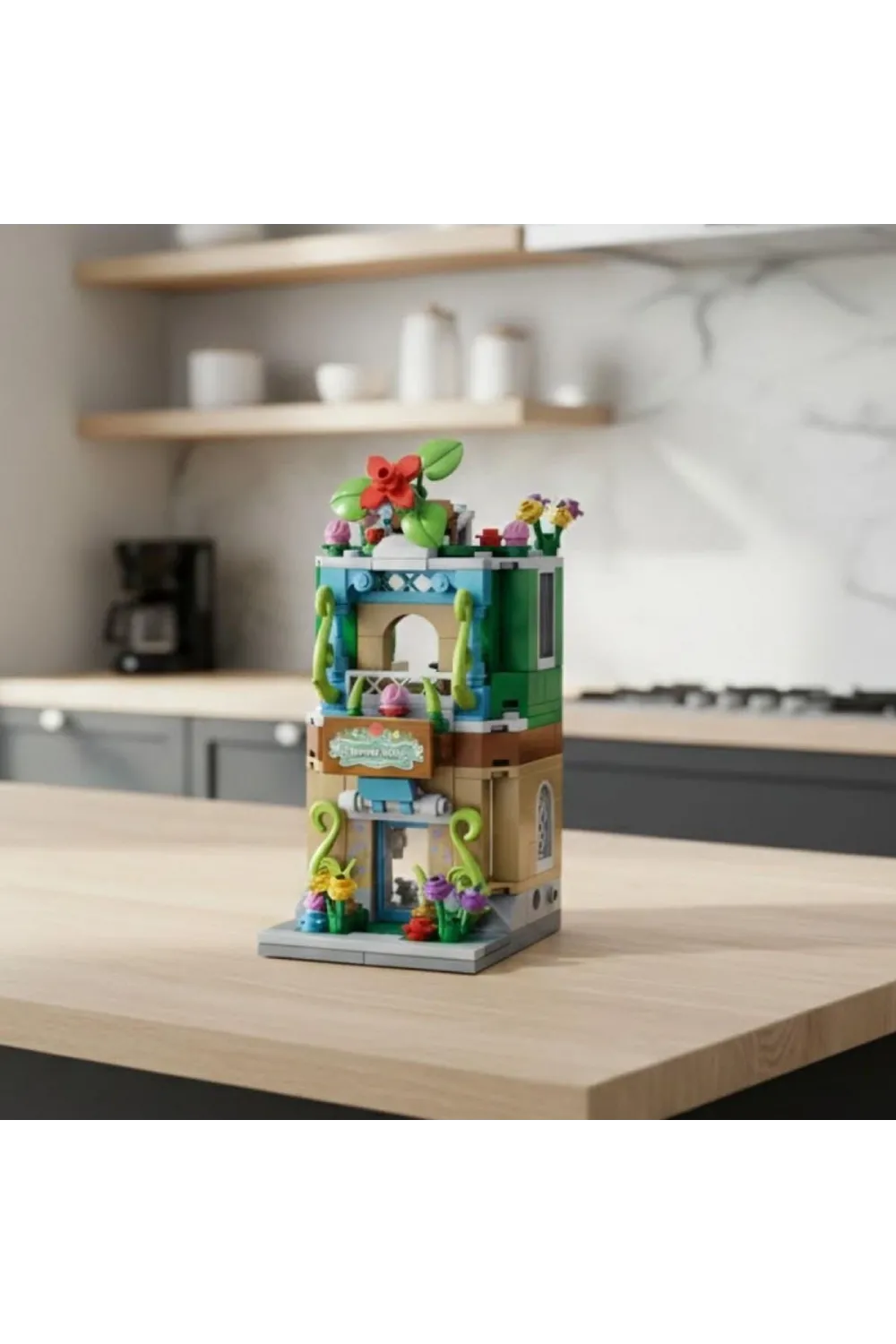 P657037 PANLOS ÇİÇEK DÜKKANI 280 PARÇA BLOCK OYUNCAK
