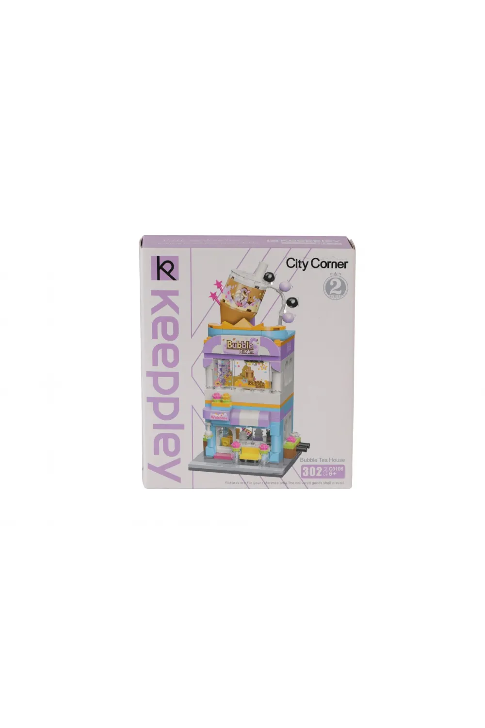 KP0108 KEEPPLEY BUBBLE TEA KAFE 302 PARÇA BLOCK OYUNCAK