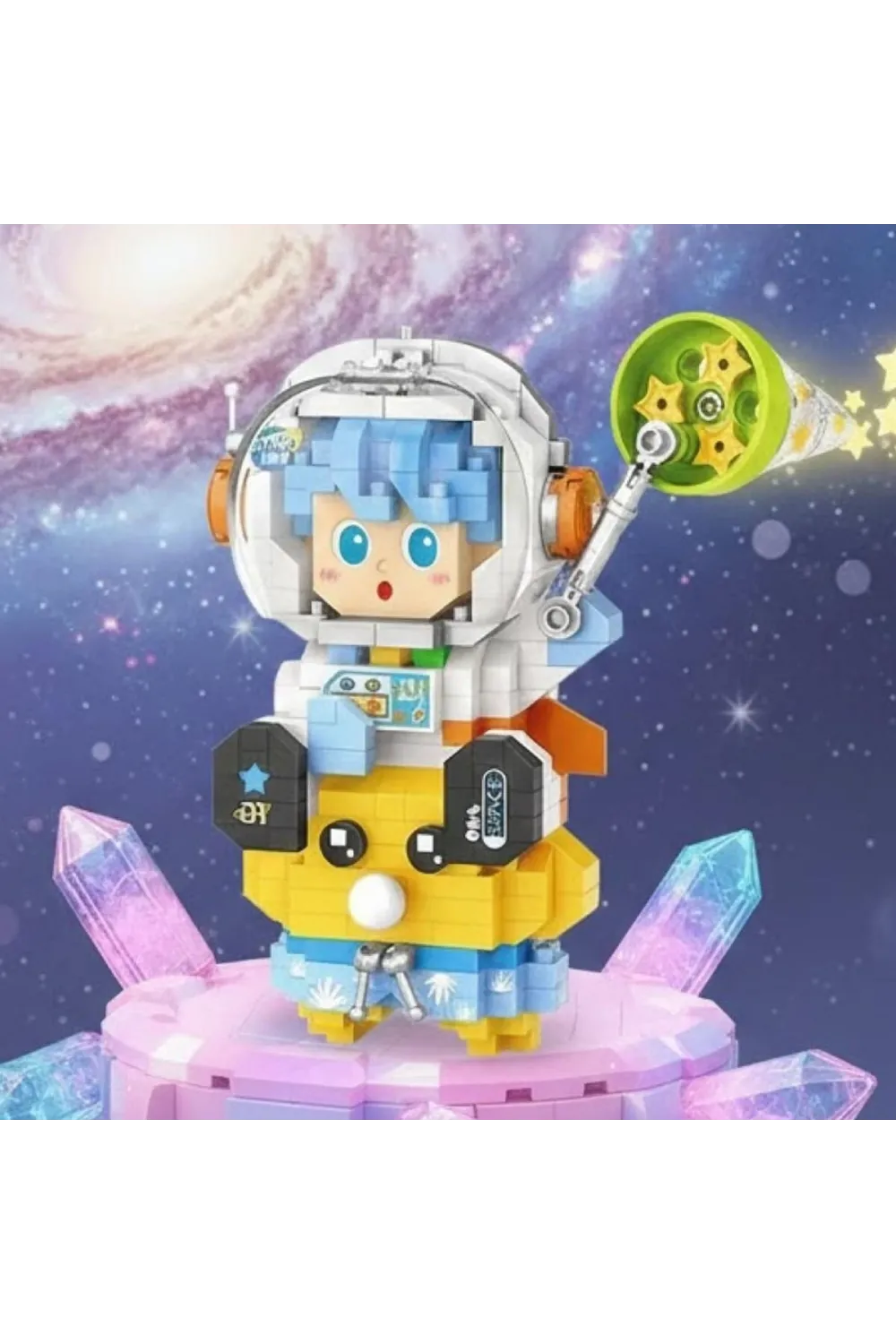 LZ-8827 LOZ ASTRONOT MAVİ 390 PARÇA BLOCK OYUNCAK