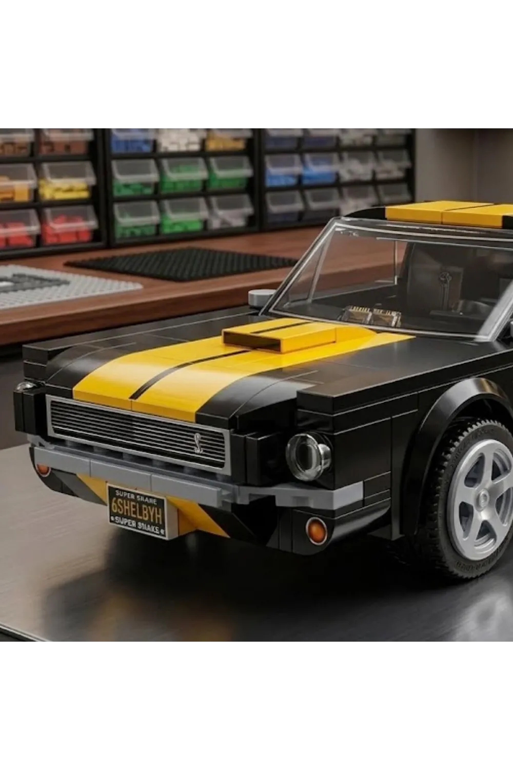C51093W CADA SHELBY GT350H 292 PARÇA BLOCK OYUNCAK