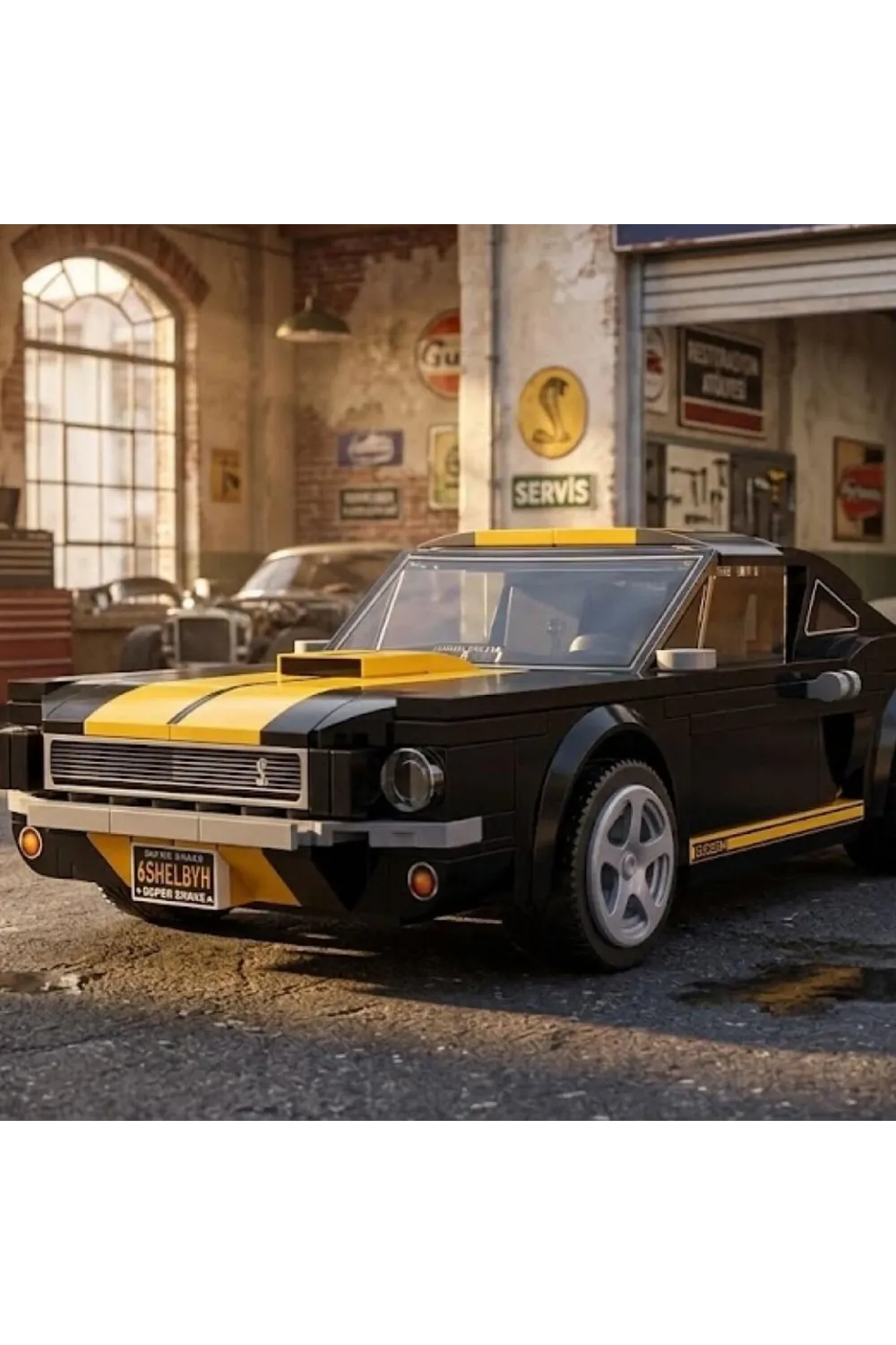 C51093W CADA SHELBY GT350H 292 PARÇA BLOCK OYUNCAK