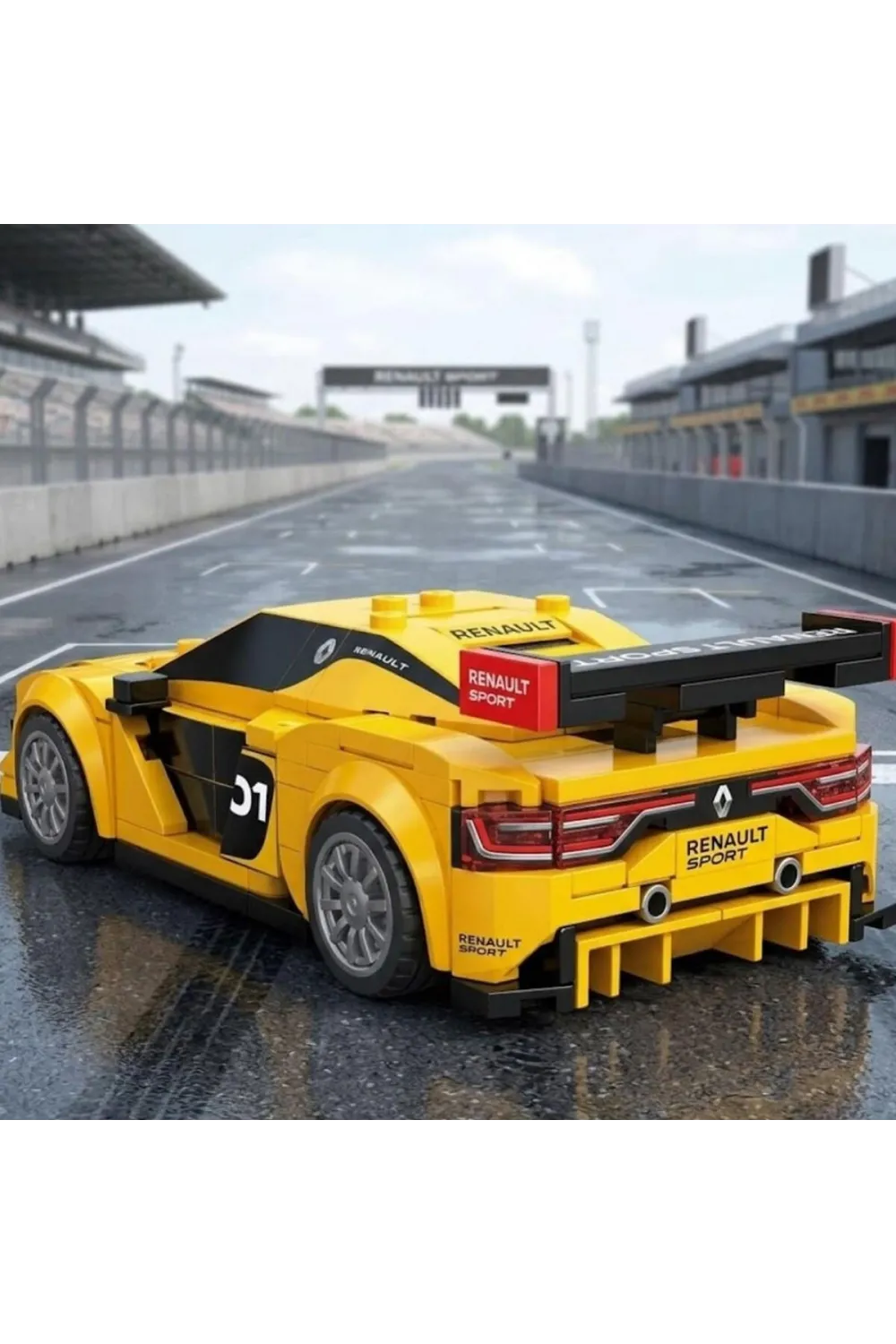 C55037W CADA RENAULT SPORT RS 01 271 PARÇA BLOCK OYUNCAK