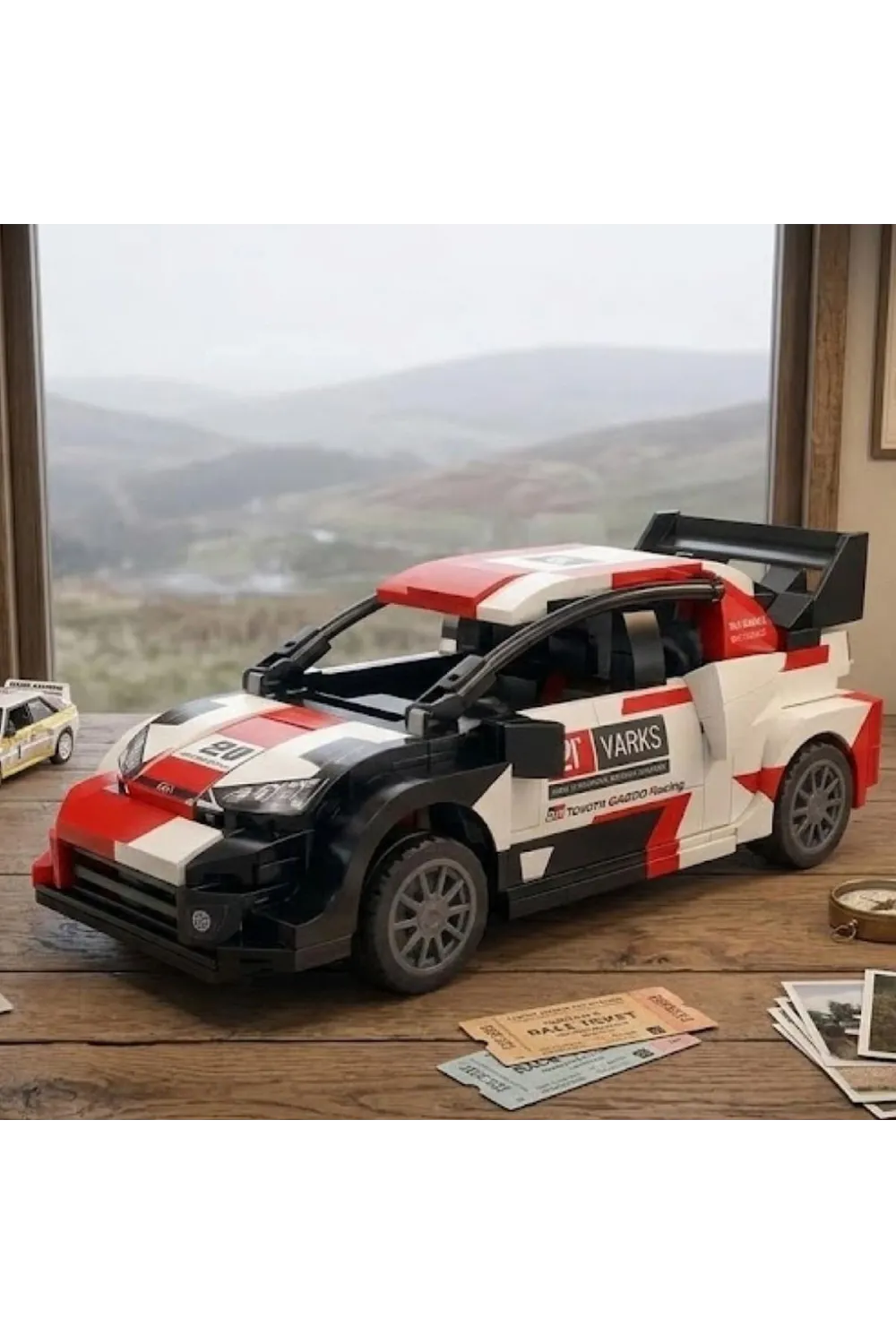 C55039W CADA TOYOTA GR YARIŞ RALLY1 324 PARÇA BLOCK OYUNCAK
