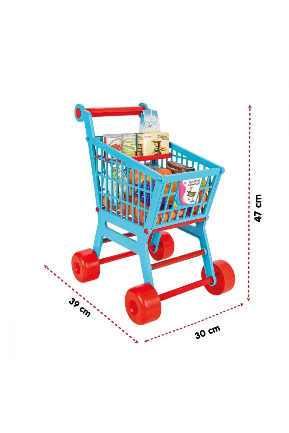 07 608 Pratik Market Arabası -Pilsan Oyuncak