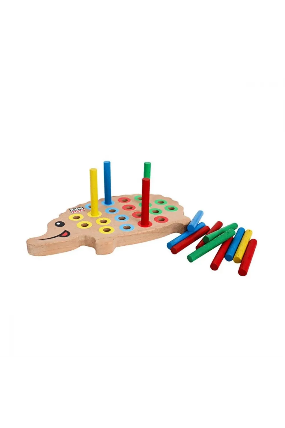 KM5655 Ahşap Kirpi Bultak -Kumtoys