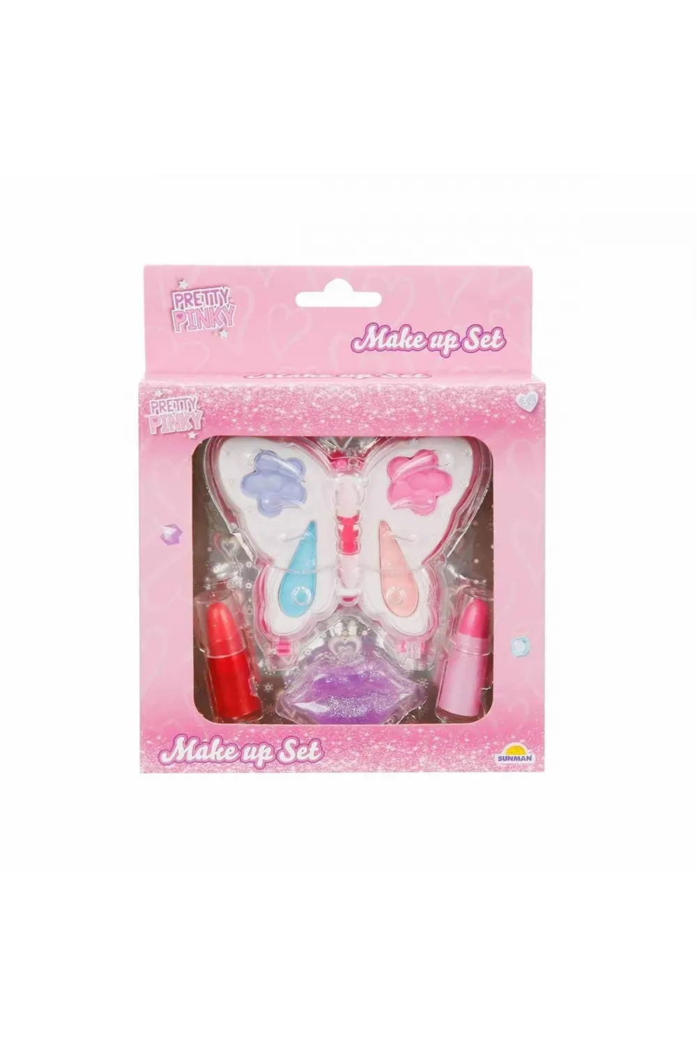 4276 Pretty Pinky Kelebek Mini Makyaj Seti -Sunman