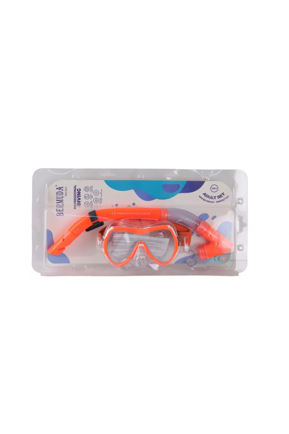 KZLD-AK301-121CS MASKE SNORKEL SET OZEL CAM 24