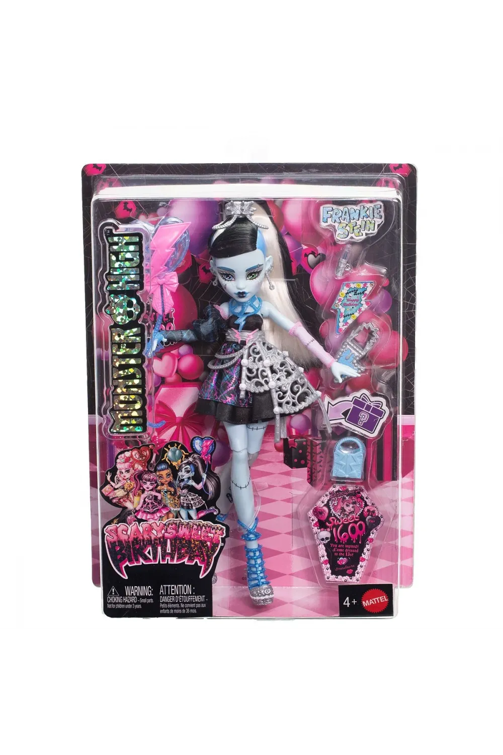 JBG75 Monster High Scary Sweet Birthday Frankie