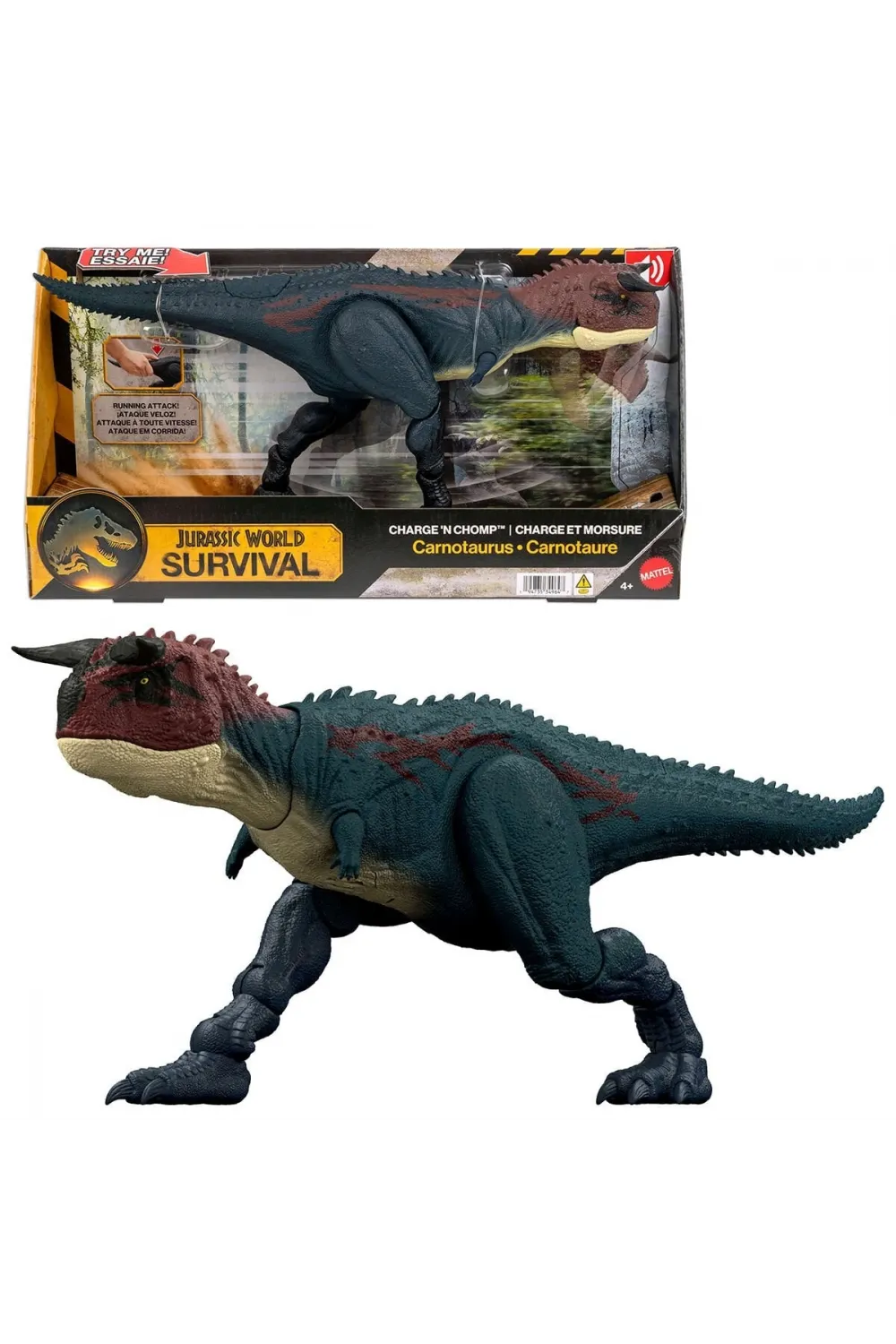 JKG85 Jurassic World Carnotaurus Figürü