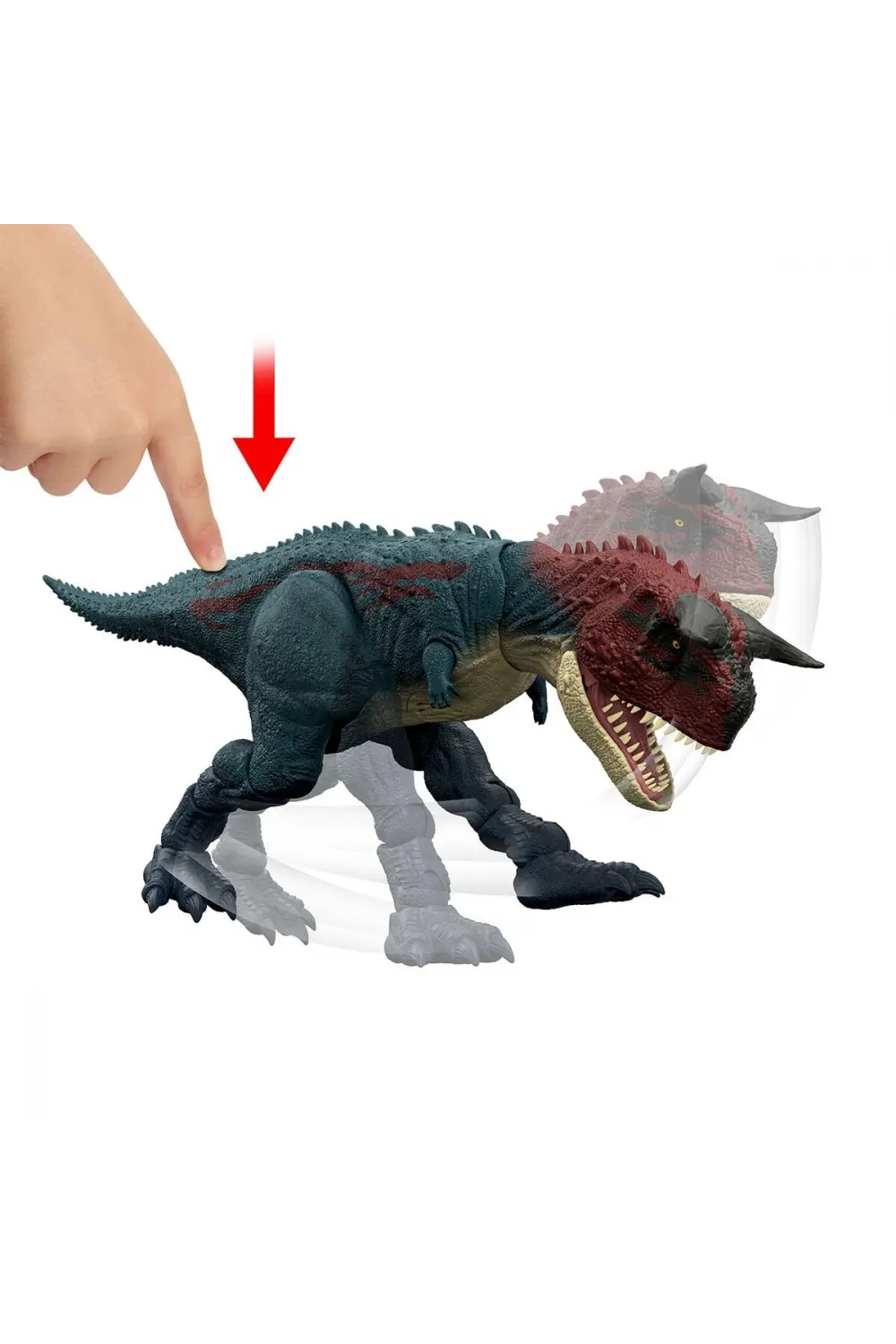 JKG85 Jurassic World Carnotaurus Figürü