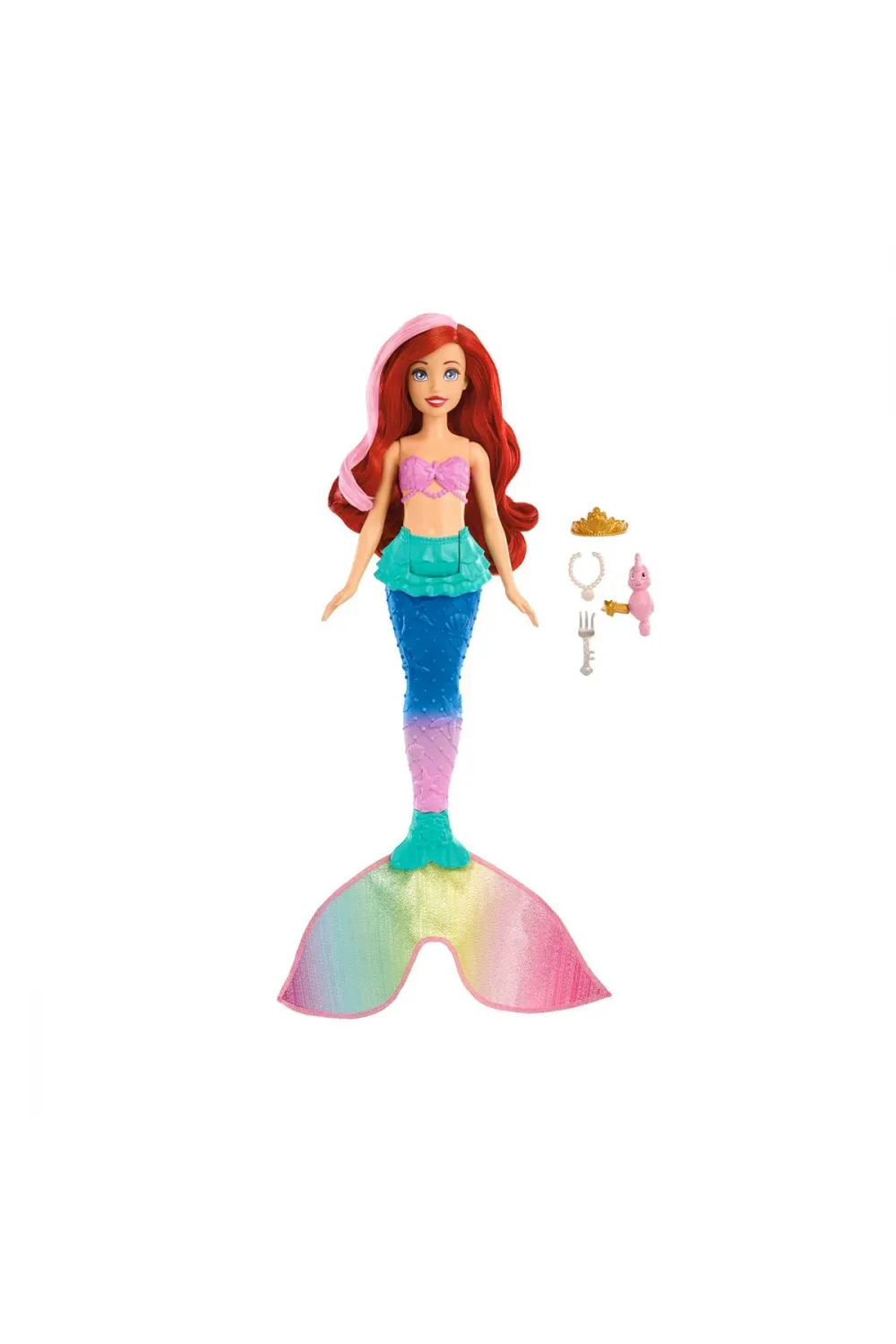 HPD43 Disney Prensesi Ariel Yüzen ve Renk Değiştiren Küçük Deniz Kızı