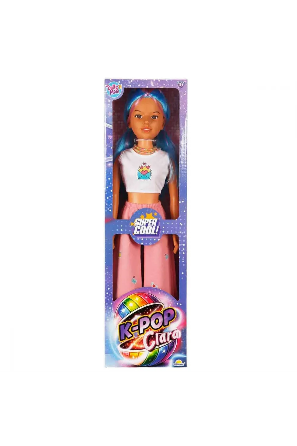 6658 SUN-SABC-DZM-MNK BEBEK CLARA K-POP SUPER COOL SERIES-2 80CM 2A