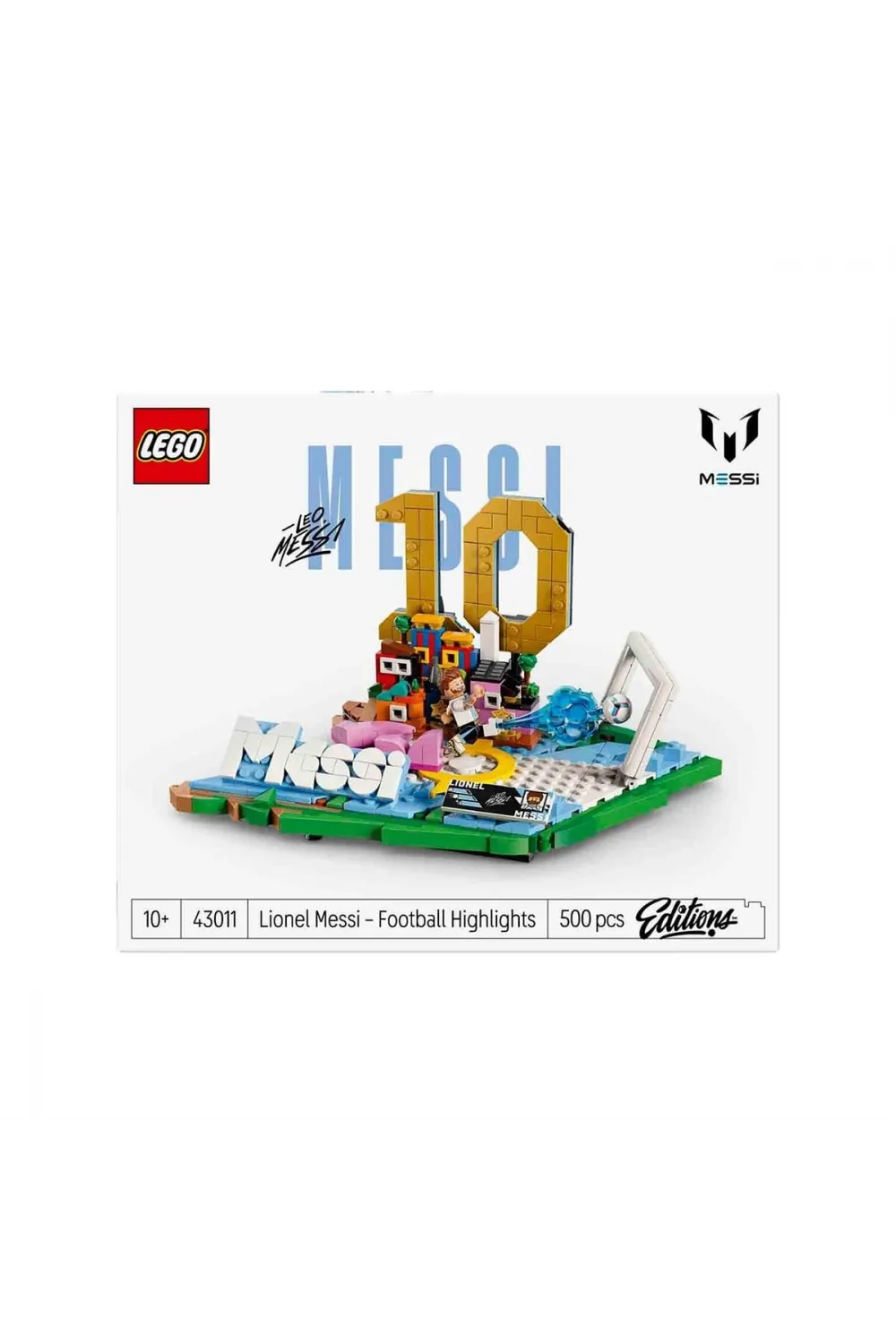 43011 Lego Editions Lionel Messi - Football Highlights 500 parça +10 yaş