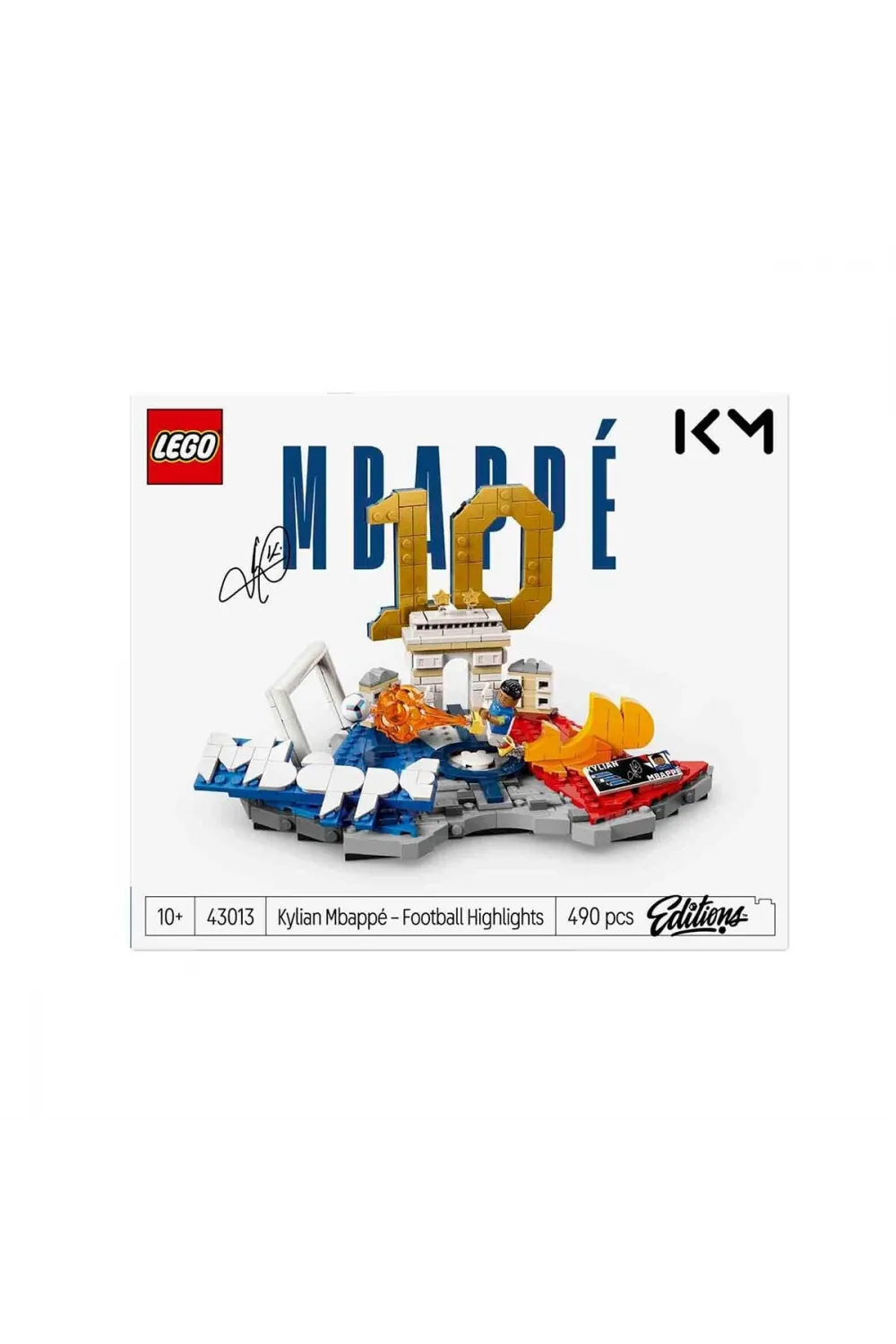43013 Lego Editions Kylian Mbappe - Football Highlights 490 parça +10 yaş