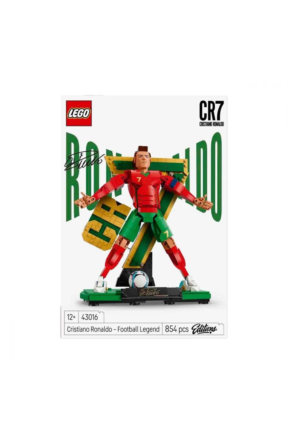 43016 Lego Editions Cristiano Ronaldo - Football Legend 854 parça +12 yaş