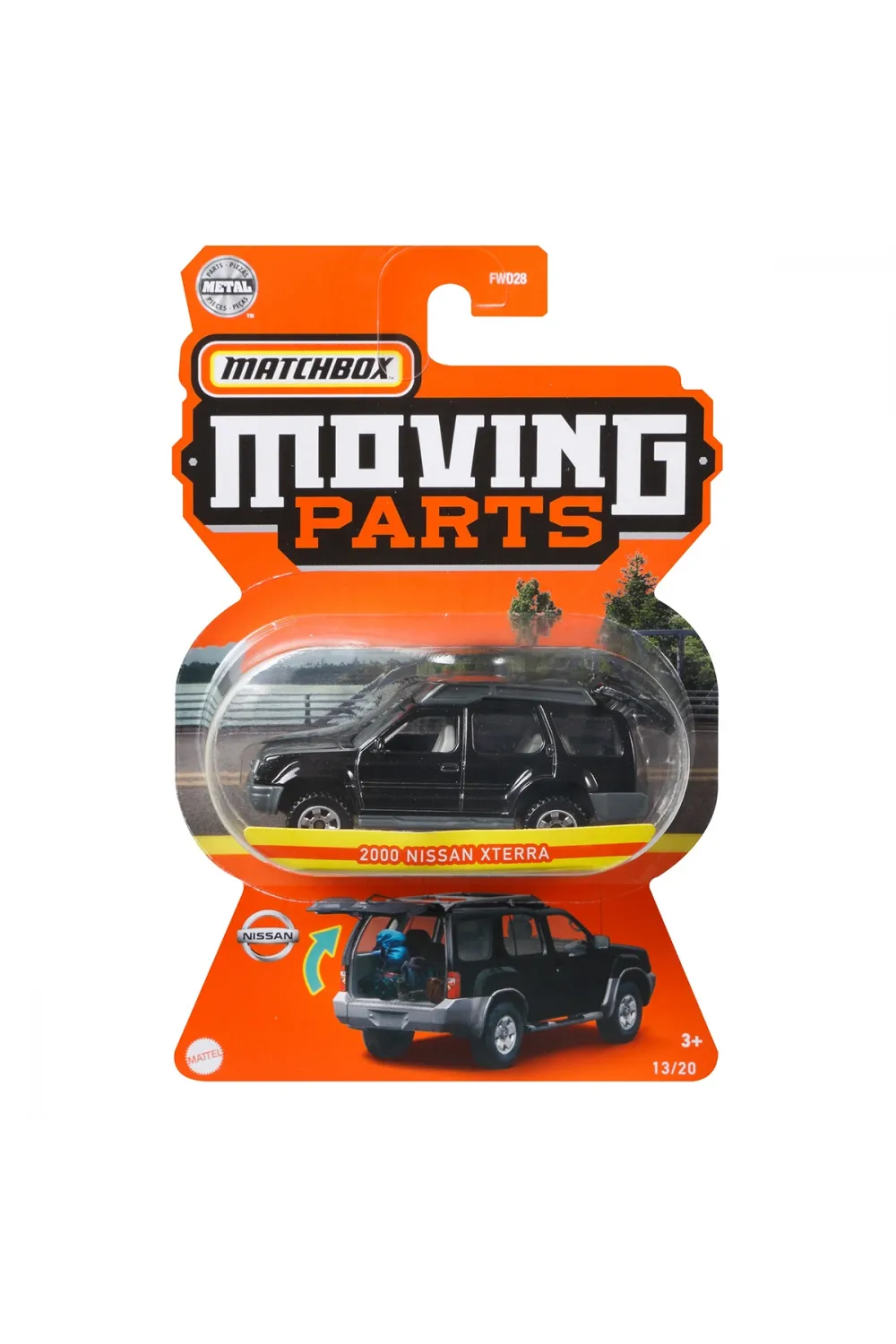 FWD28 Matchbox™ 1:64 Arabalar (Açılır parçalar) Asorti Seçilemez.