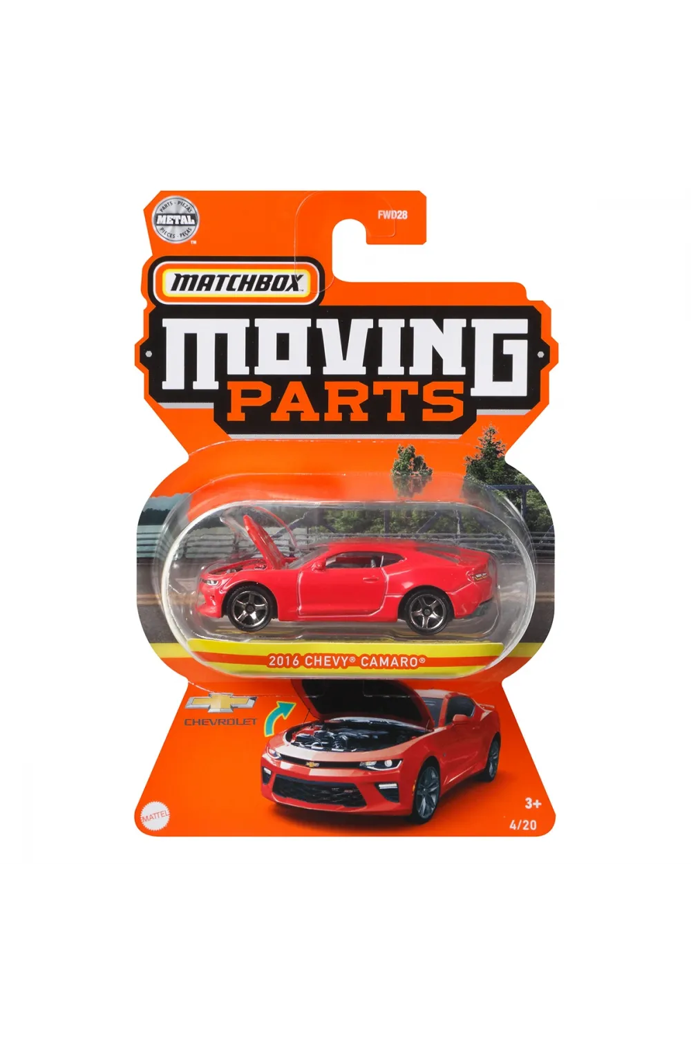 FWD28 Matchbox™ 1:64 Arabalar (Açılır parçalar) Asorti Seçilemez.