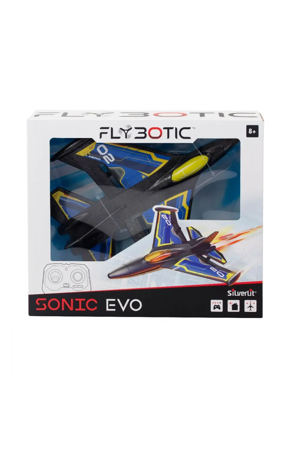 SIL 85741 Silverlit Sonic Evo Kumandalı Uçak -Necotoys