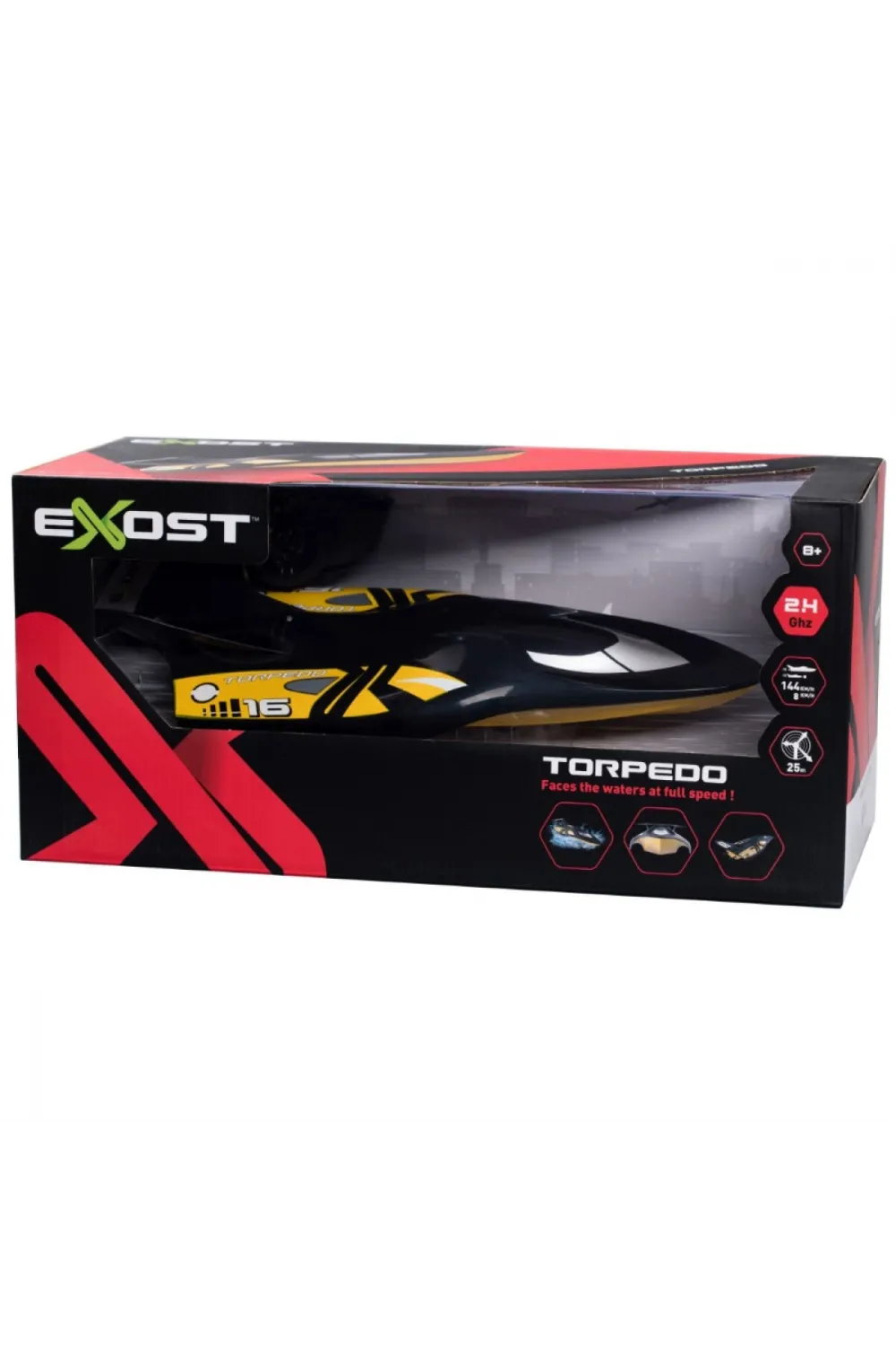 SIL 20222 Silverlit Exost Torpedo Kumandalı Sürat Teknesi -Necotoys