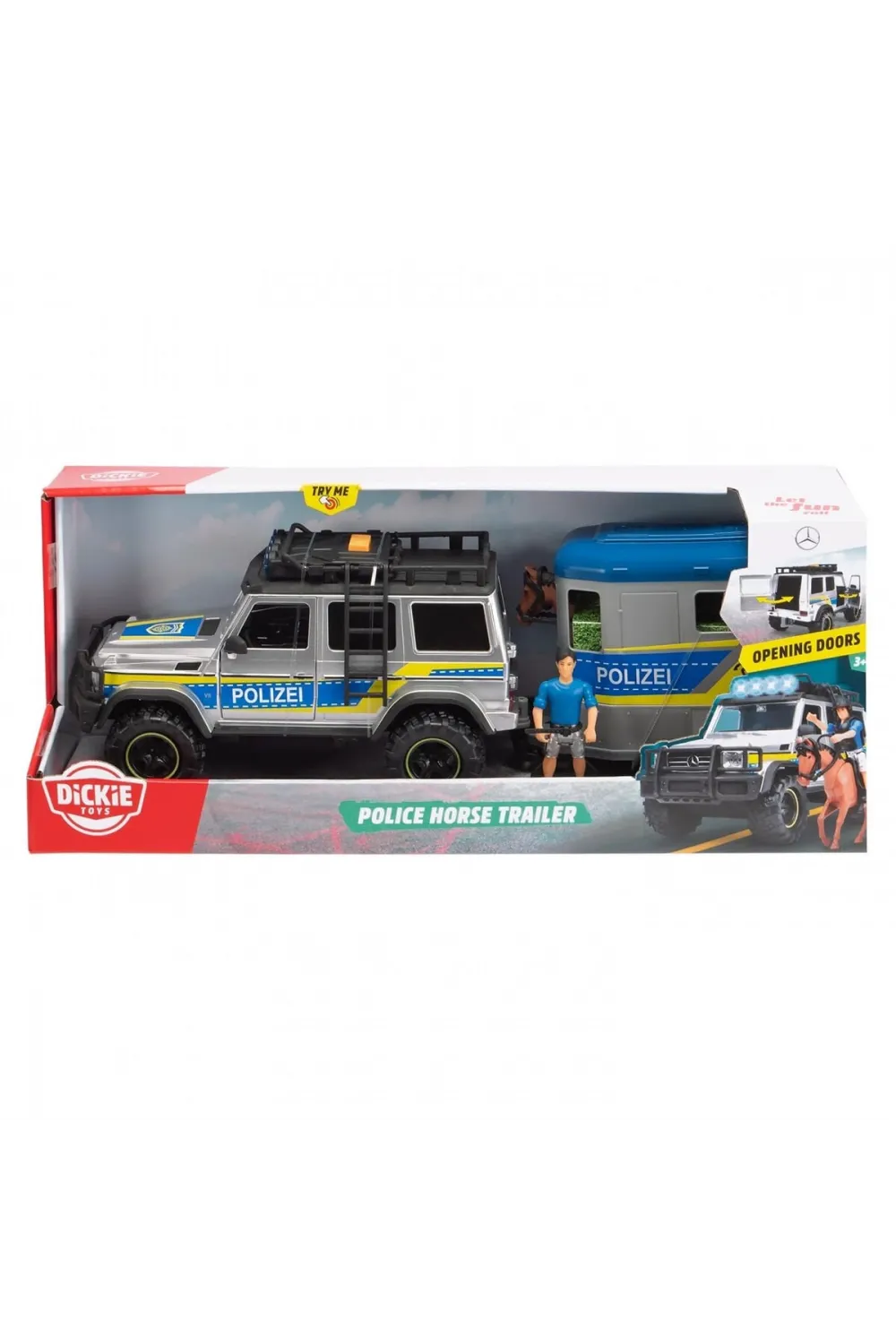 203717007038 Police Horse Trailer