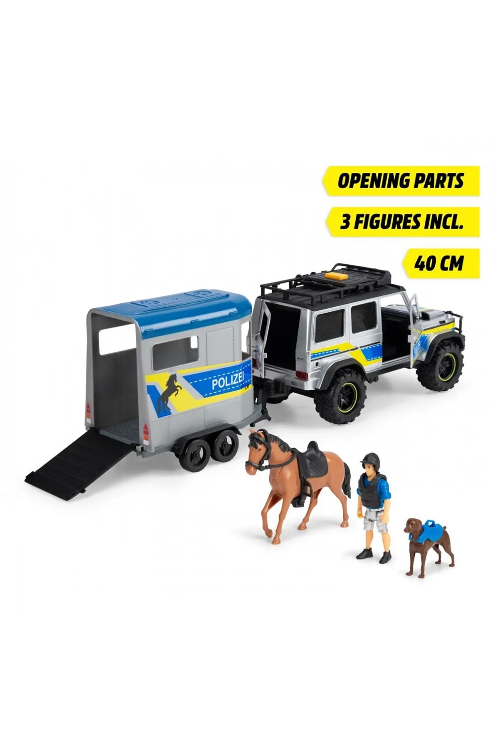 203717007038 Police Horse Trailer