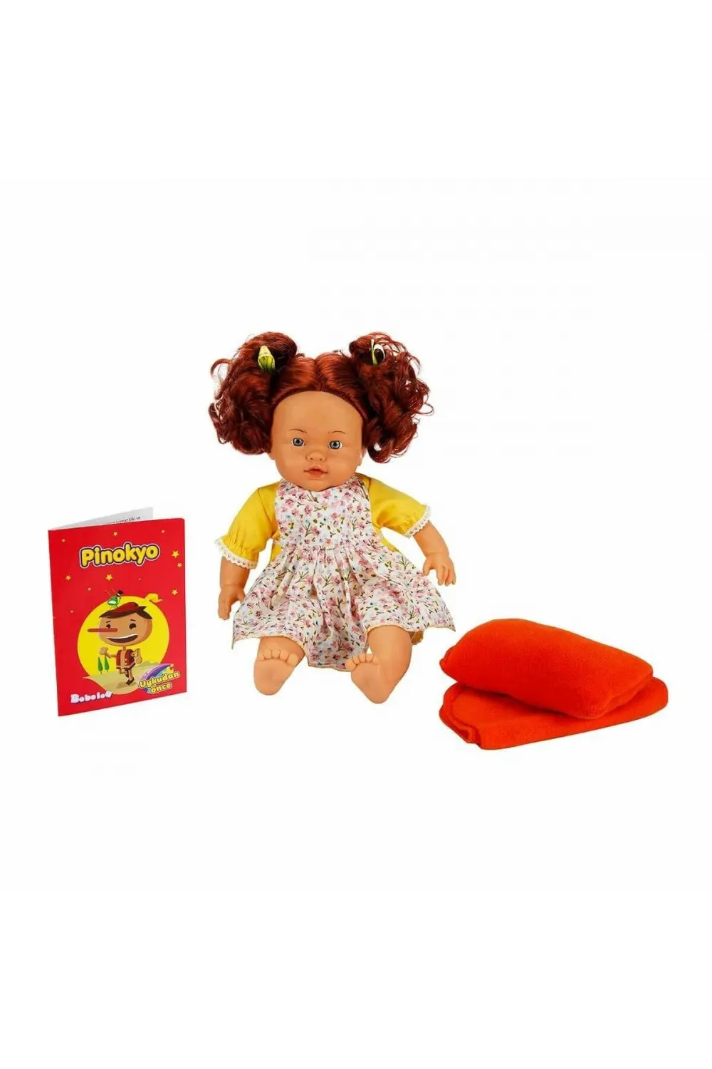 1040042 Bebelou Uykudan Önce Bebeği Masal Anlatan Pinokyo 40 cm -Sunman