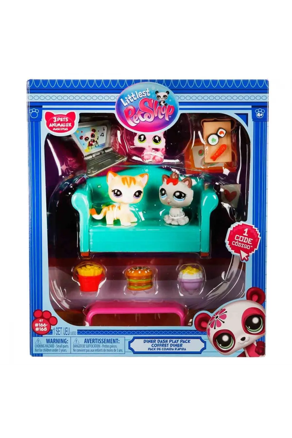 6360 SUN-Littlest Pet Shop Minişler Lokanta Oyun Seti