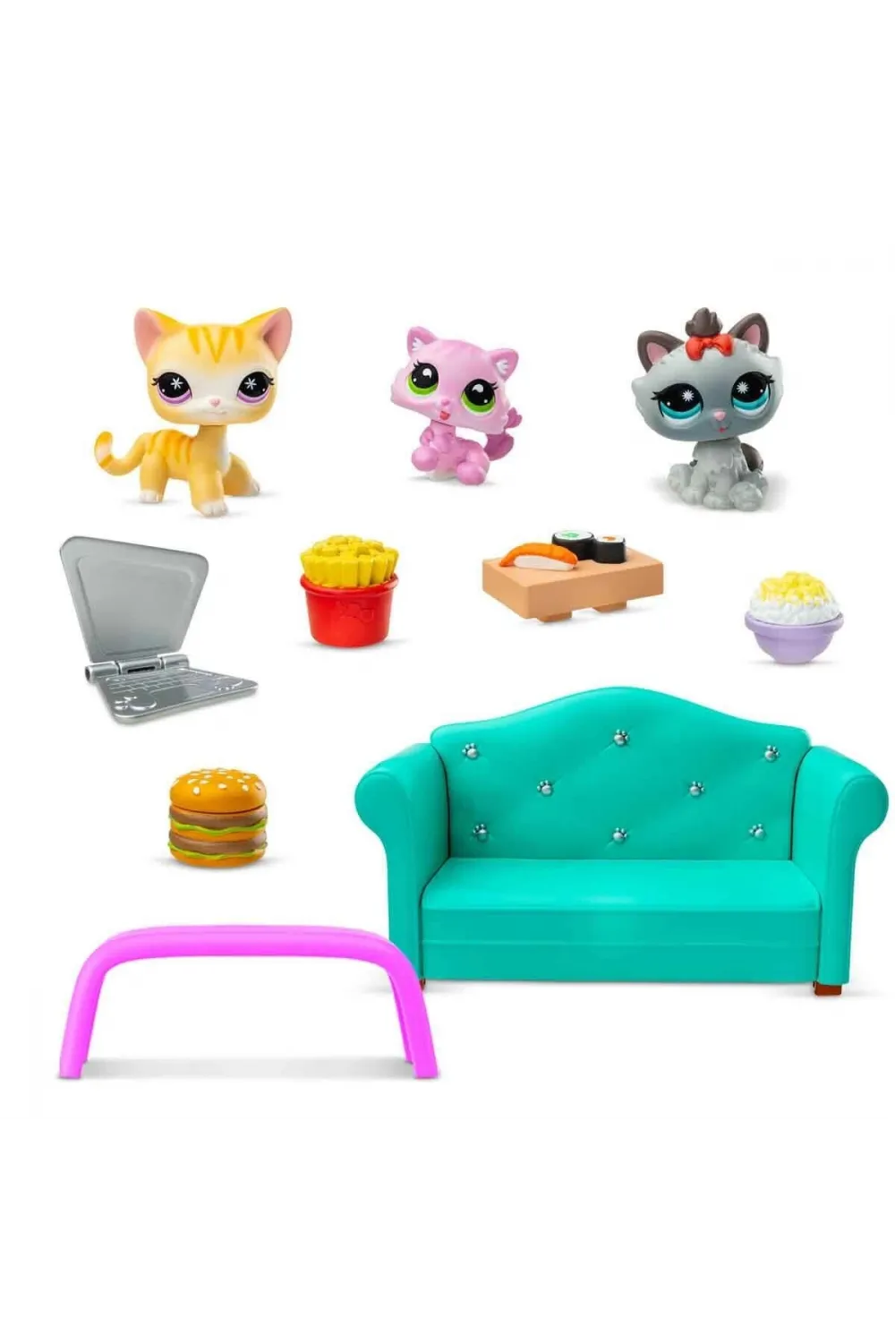 6360 SUN-Littlest Pet Shop Minişler Lokanta Oyun Seti