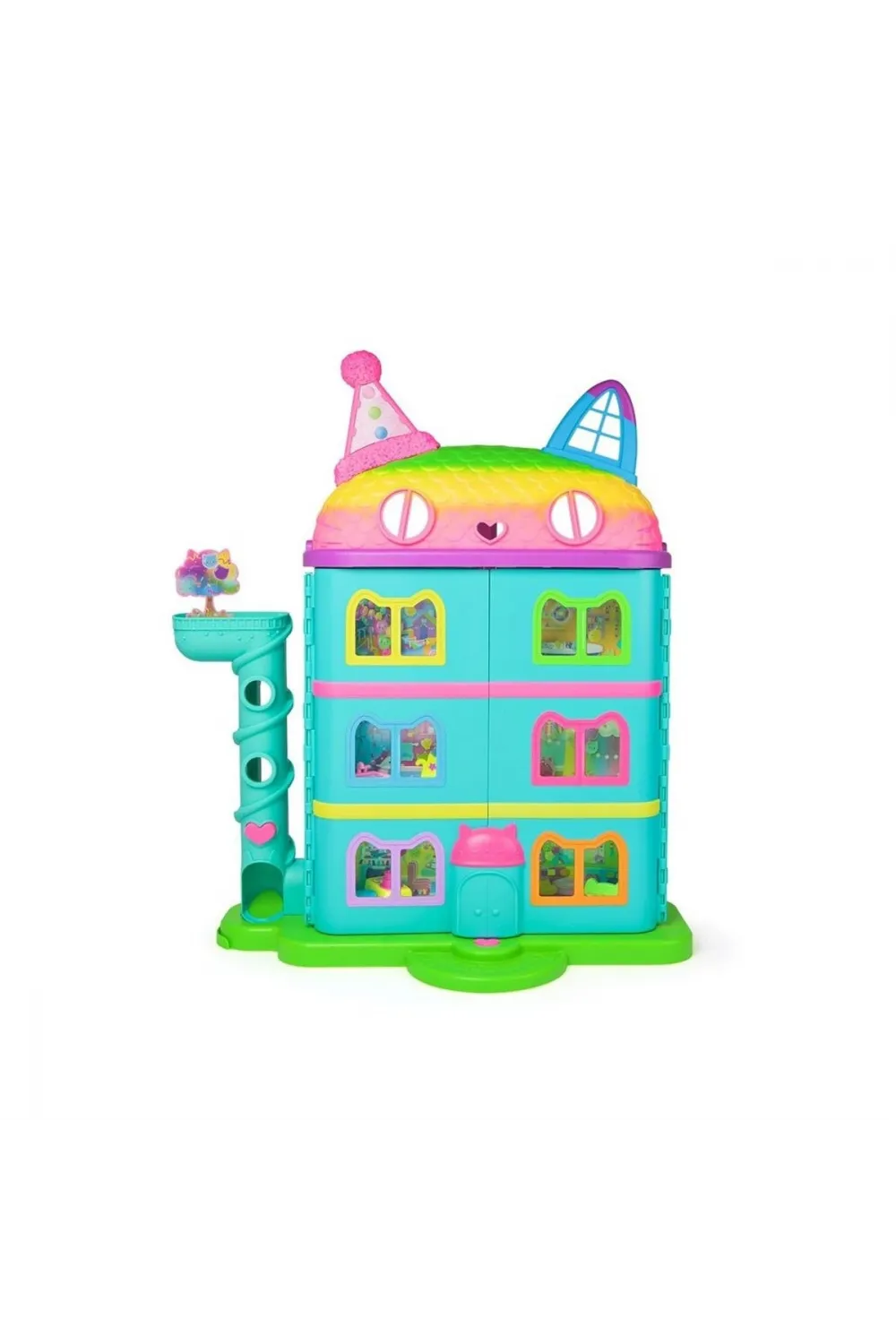 70742 Gabbys Dollhouse Festival Evi Eğlenceli Müzikli Oyun Seti 63 cm -Spinmaster