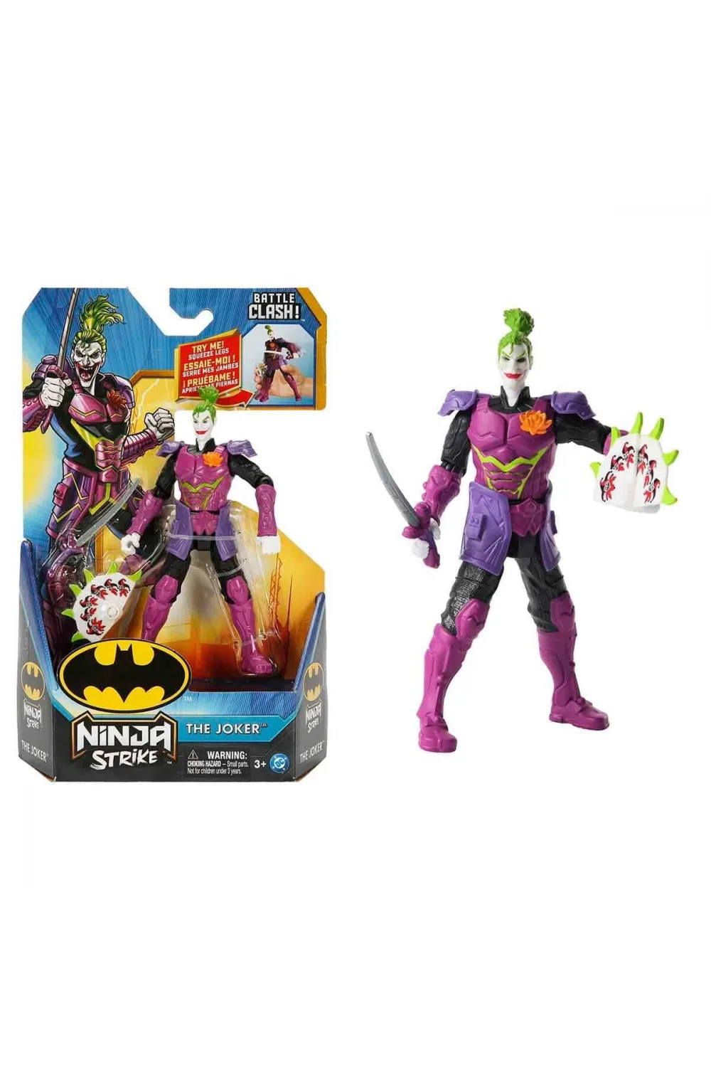 S01006342 SUN-SPM-FİGÜR BATMAN NINJA STRIKE 15CM BMAN 3A EXC