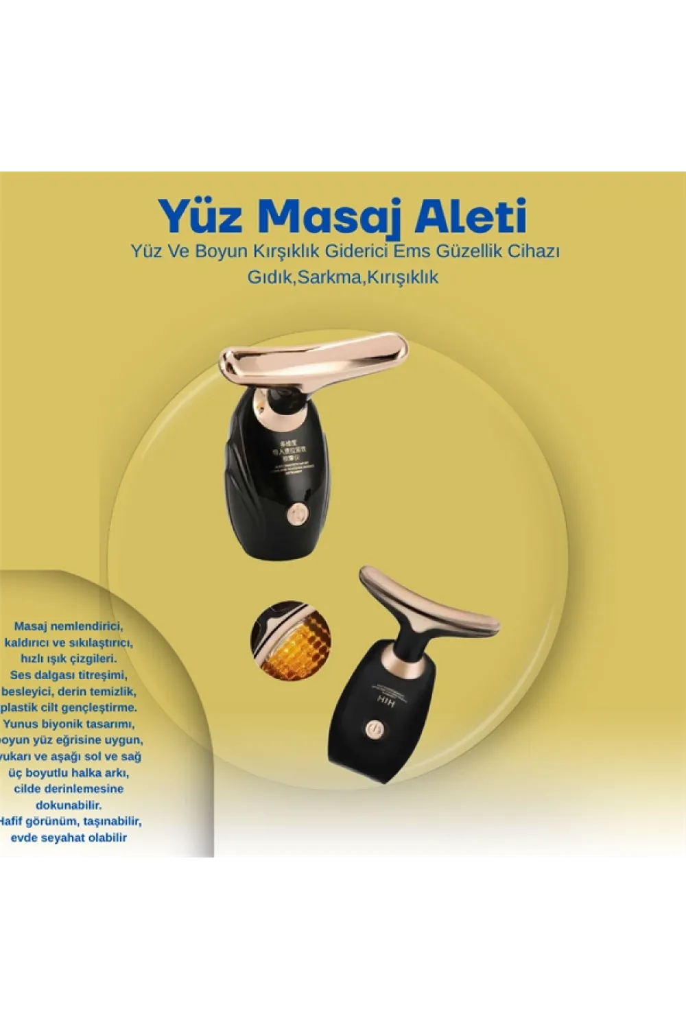Taşınabilir Cilt Sıkılaştırıcı – 0.6 w Hafif Ve Ergonomik