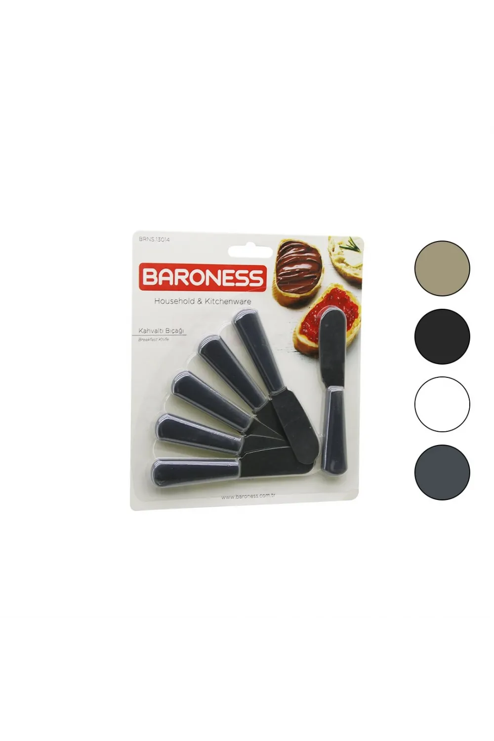 6pcs Kahvaltı Ve Tereyağı Seti 11cm