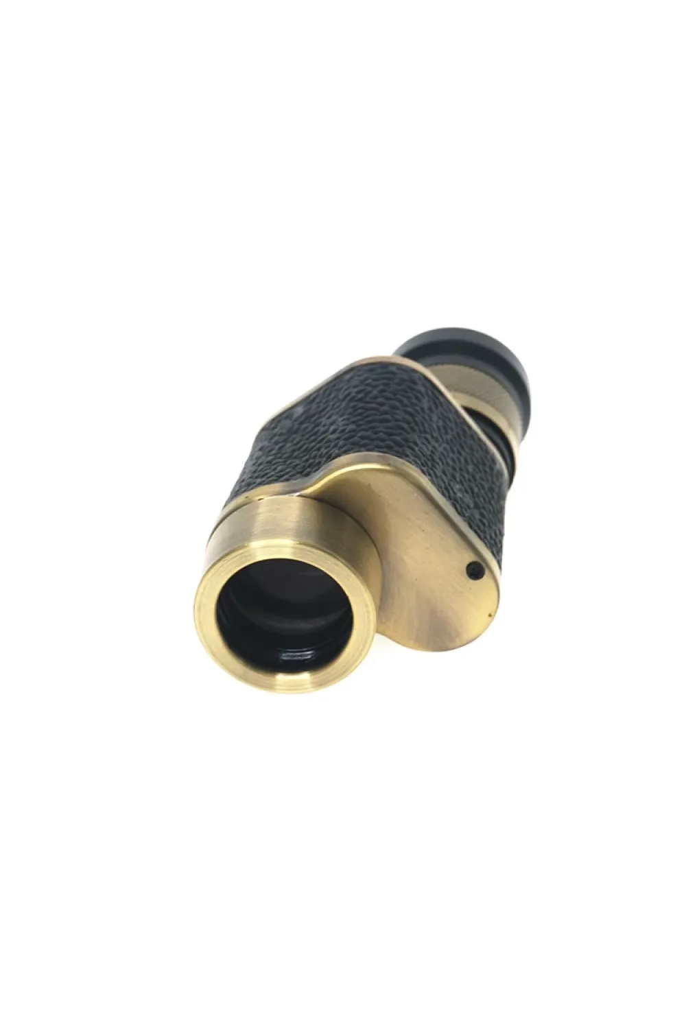 6x24  Baıgısh, Askeri Tarzi Pirinç Ve Deri Kaplamalı, Deri Çantalı Monocular Dürbün Sarı