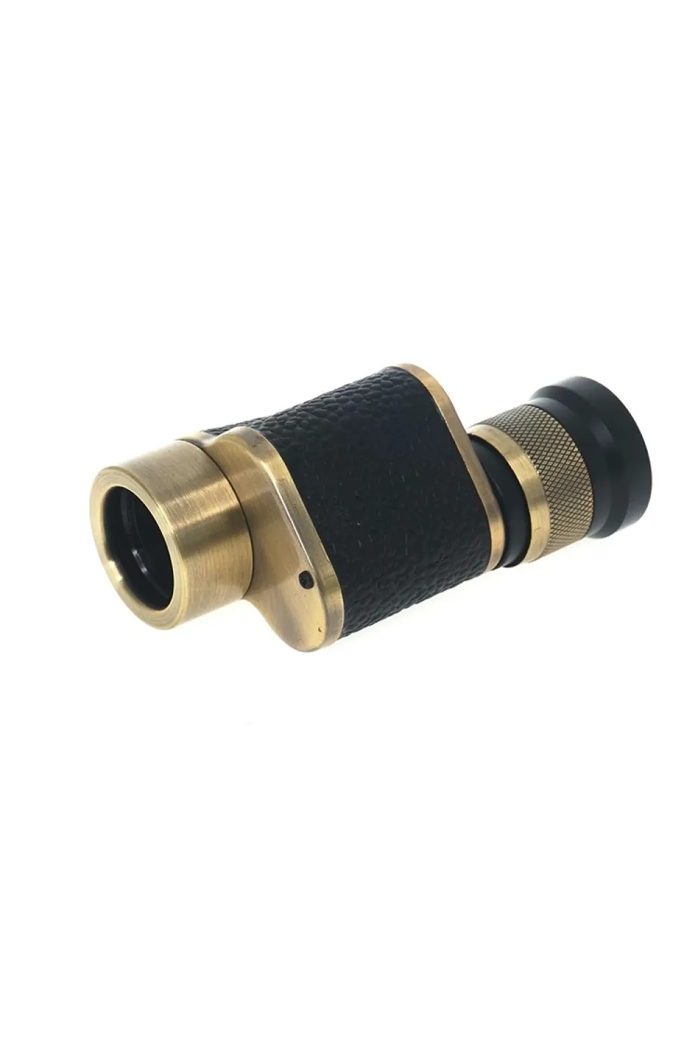 6x24  Baıgısh, Askeri Tarzi Pirinç Ve Deri Kaplamalı, Deri Çantalı Monocular Dürbün Sarı
