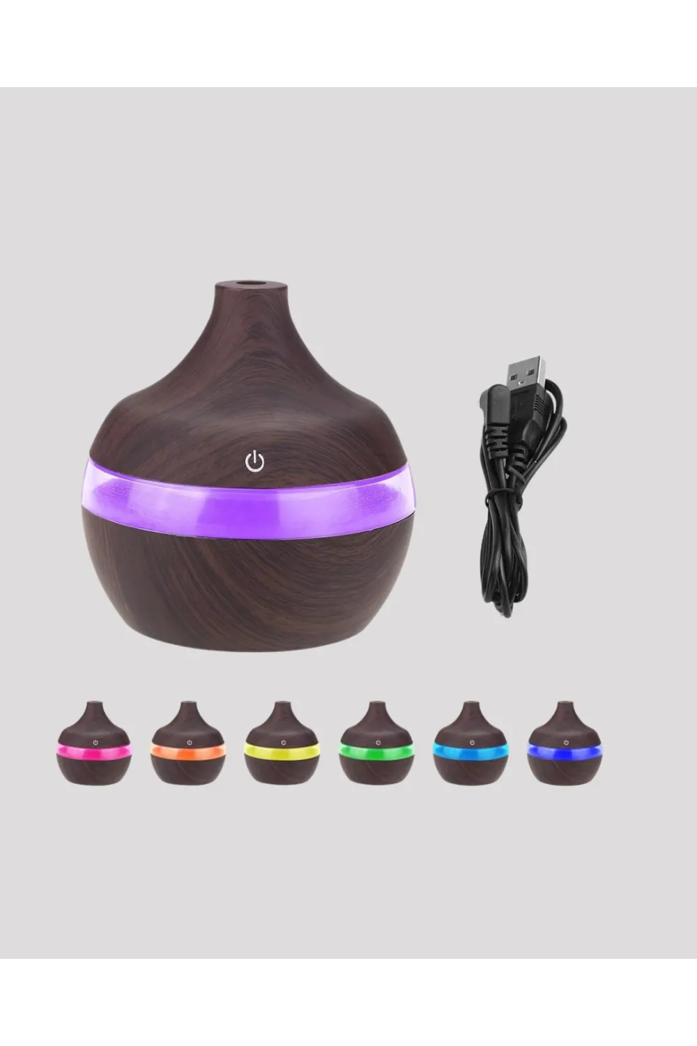 7 Renk Dinlendirici Led Işıklı Aroma Buhar Makinesi