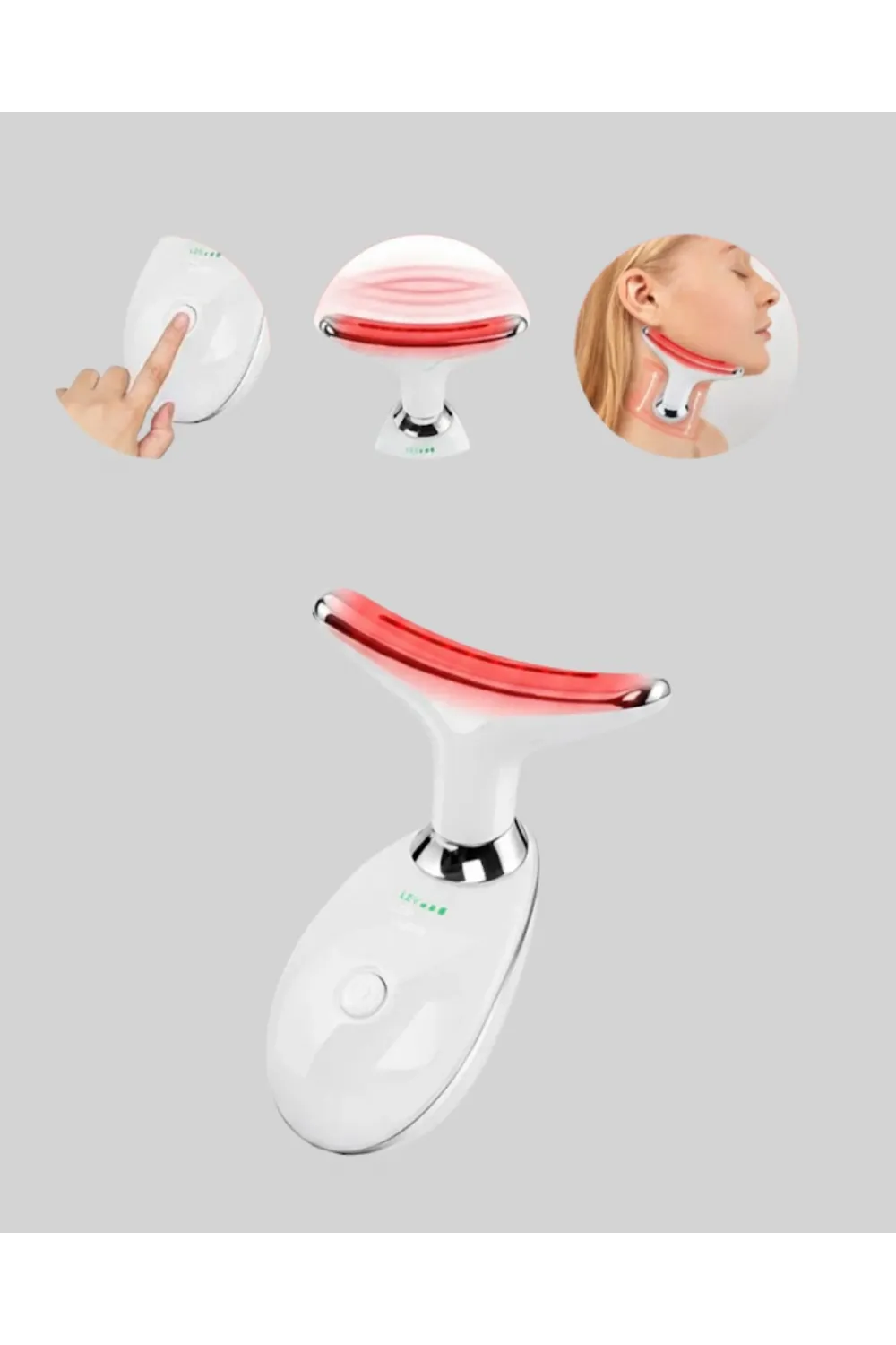 7 Renk Led Işık Terapili Cilt Bakım Cihazı Usb Şarjlı