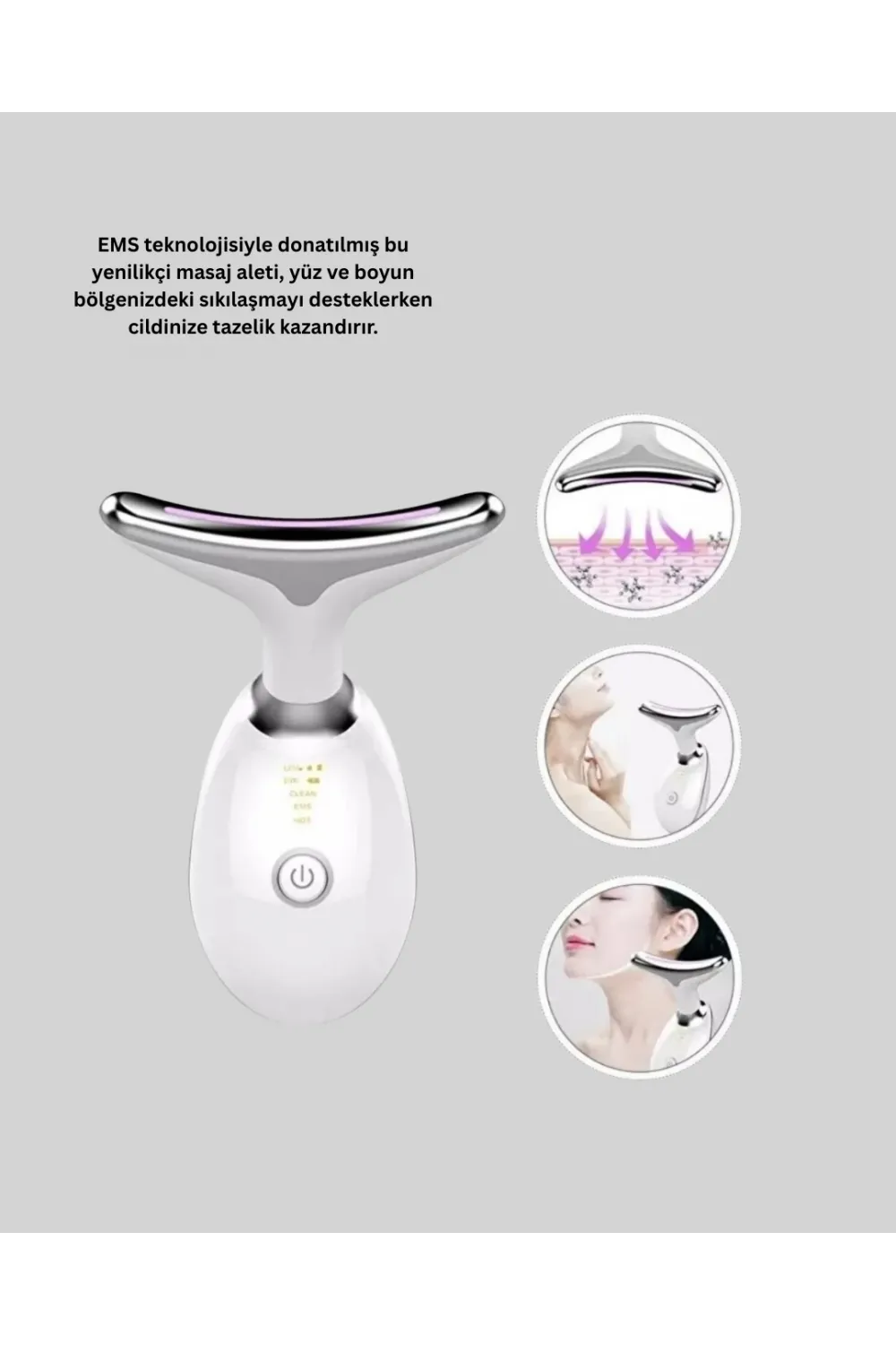 7 Seviyeli Led Cilt Sıkılaştırıcı Masaj Aleti